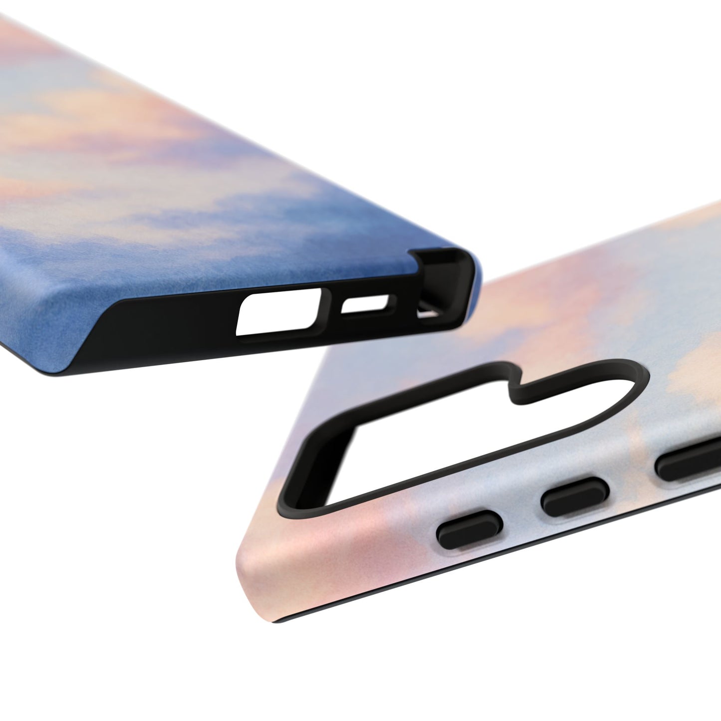 Sky Blue Cloud Phone Case, Tough Phone Cover, Aesthetic Cell Phone Accessory, Gift for Teen, Trendy Tech Protection