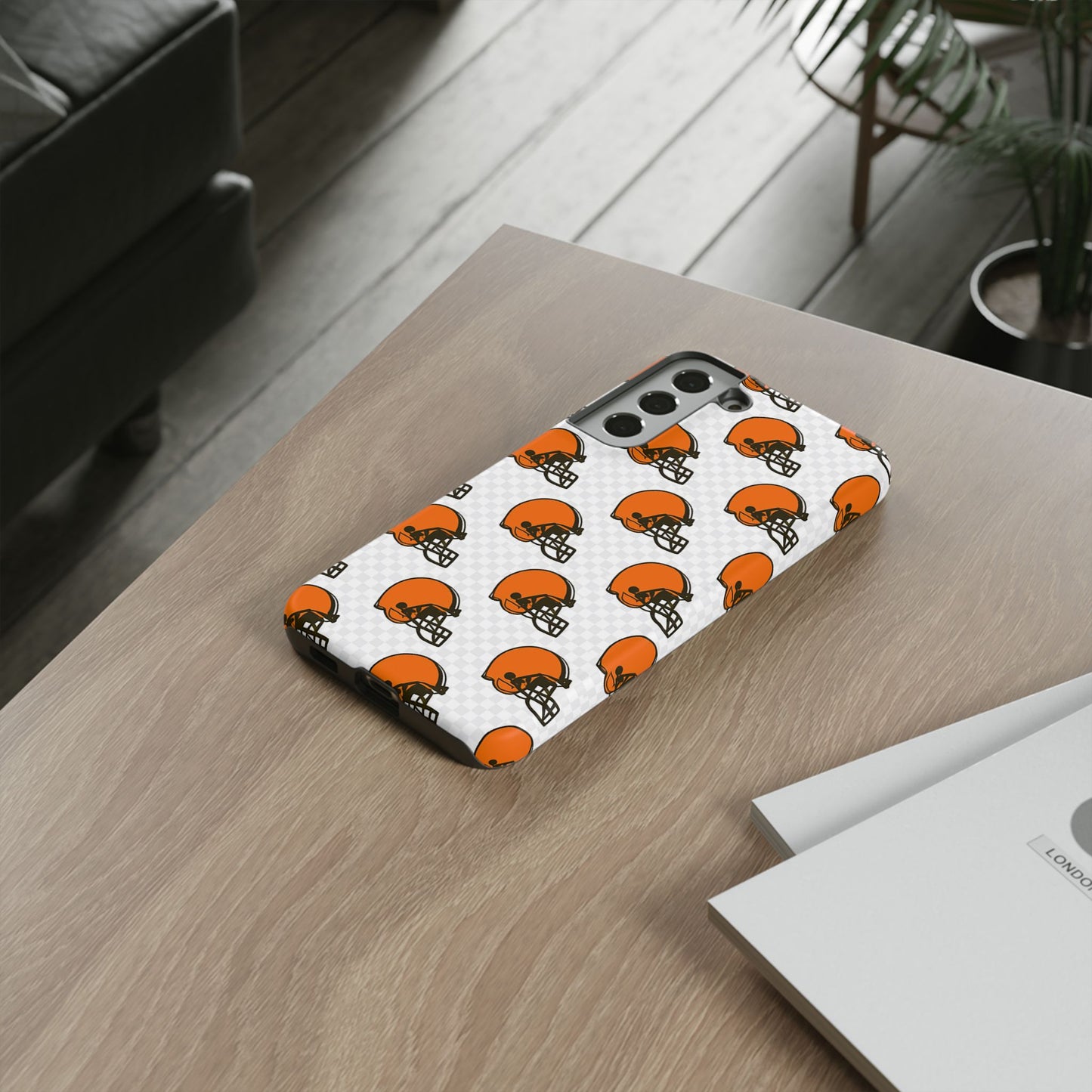 Cleveland Football Phone Case, Tough Cases for NFL Fans, Sporty Mobile Cover, Gifts for Football Lovers, Unique Team Merchandise