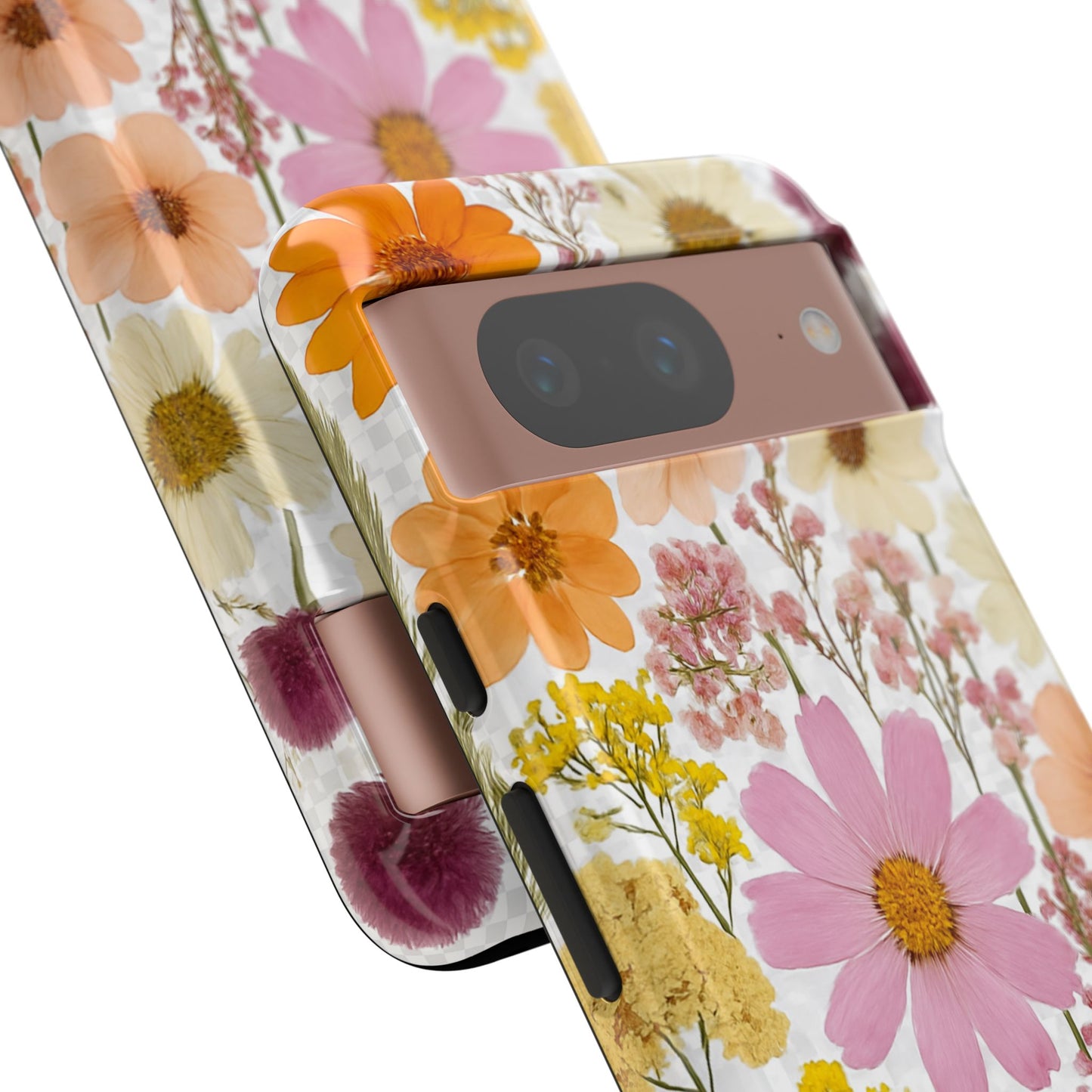 Floral Phone Case - Tough Cases, Stylish Protective Cover, Flower Design, Trendy Gift, Nature Lover Accessory, DRIED FLOWERS