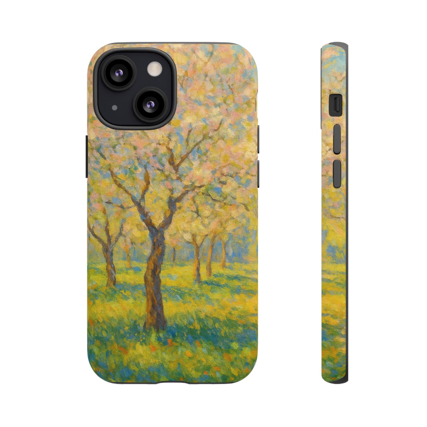 Artistic Phone Case, Tough Phone Case, Flower Tree Case, Spring Decor, Unique Phone Cover, Nature Lover Gift