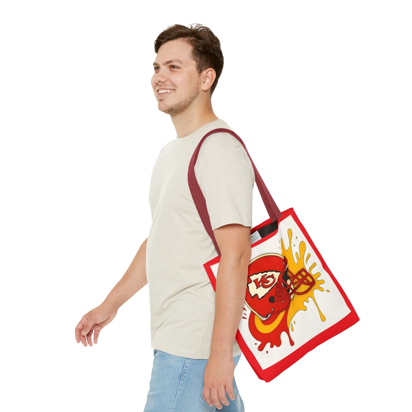 Kansas City Chiefs Tote Bag - Stylish Sports Gear, Football Fan Accessory, Game Day Bag, Personalized Gift, Travel Tote