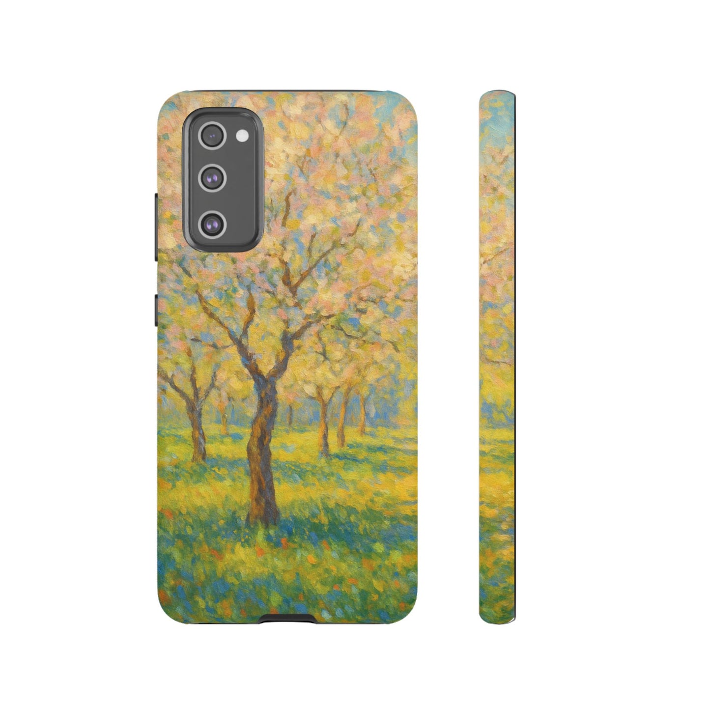 Artistic Phone Case, Tough Phone Case, Flower Tree Case, Spring Decor, Unique Phone Cover, Nature Lover Gift