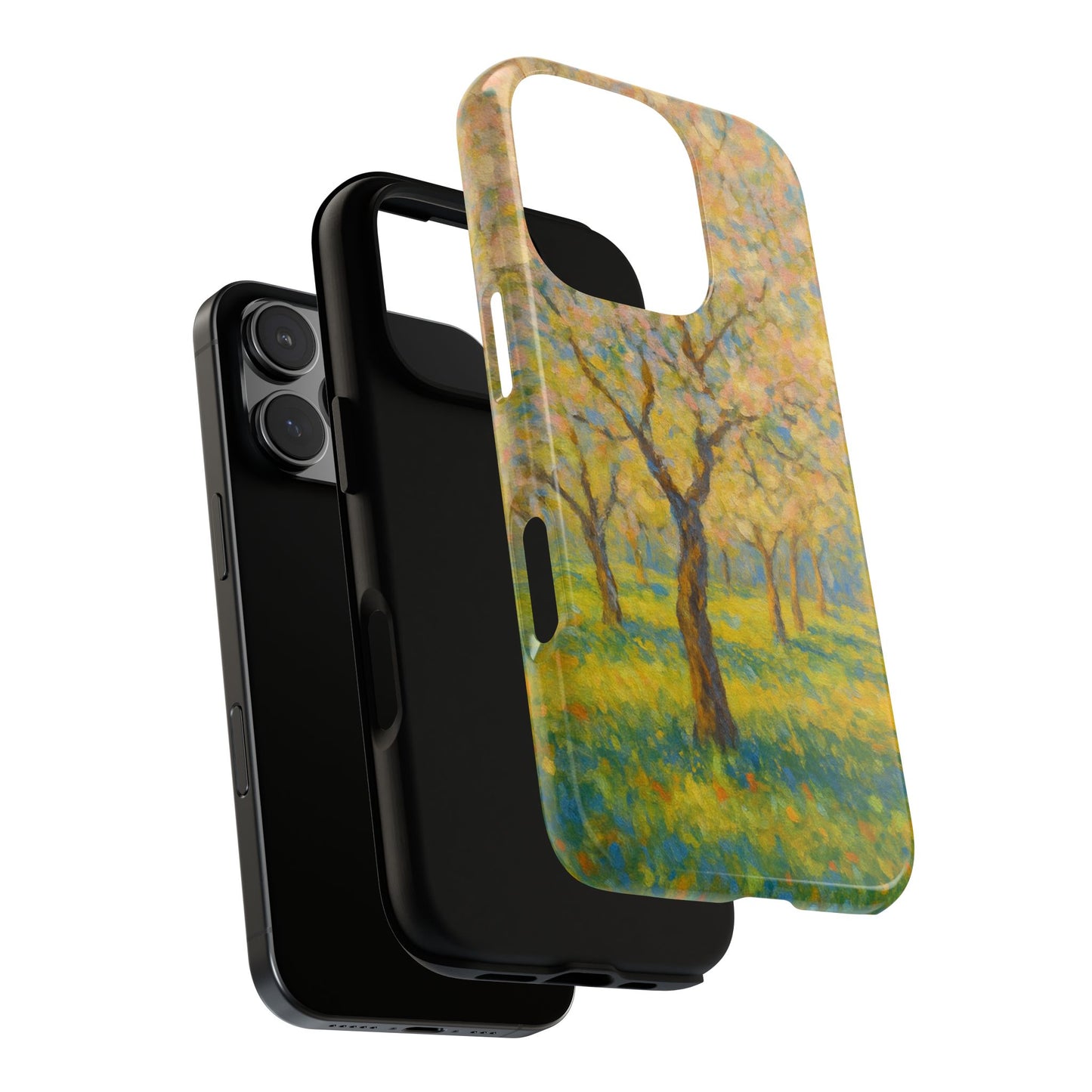 Artistic Phone Case, Tough Phone Case, Flower Tree Case, Spring Decor, Unique Phone Cover, Nature Lover Gift