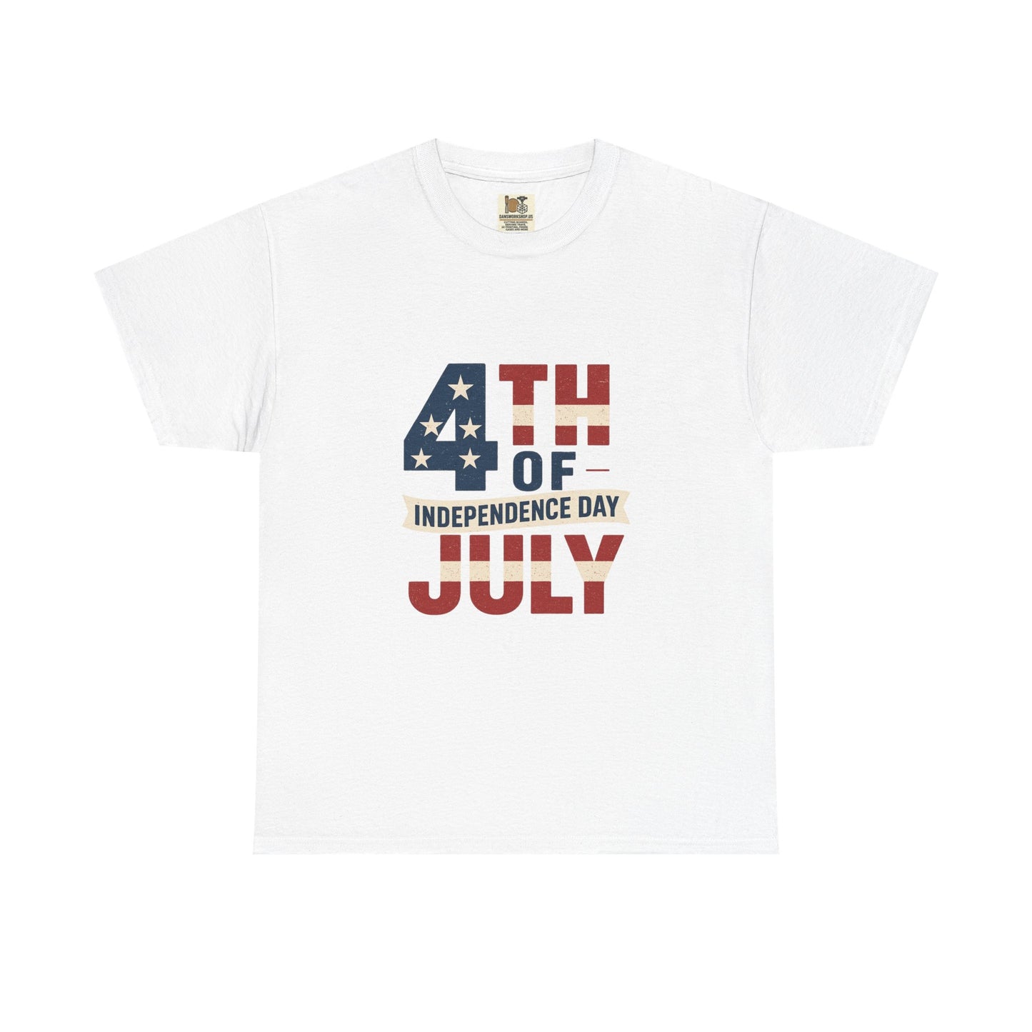 Independence Day Tee - 4th of July Celebration Shirt, Unisex Cotton T-Shirt, Patriotic Apparel, Summer BBQ Outfit, Festive Holiday Wear