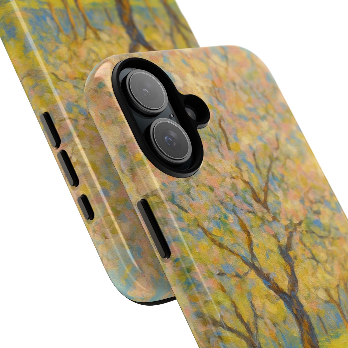 Artistic Phone Case, Tough Phone Case, Flower Tree Case, Spring Decor, Unique Phone Cover, Nature Lover Gift