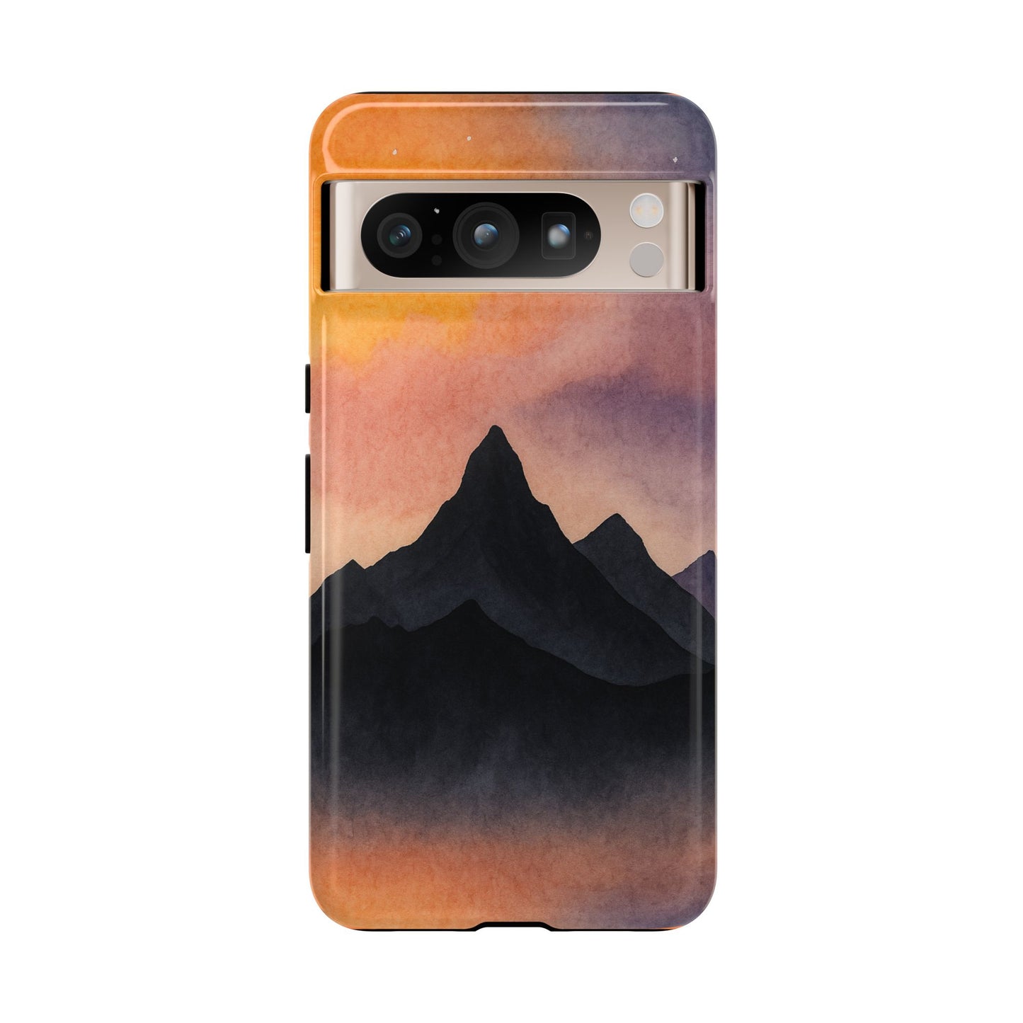 Mountain Sunset Phone Case, Nature Lover's Gift, Adventure Phone Cover, Unique Cellphone Accessories, Outdoor Enthusiast Decor