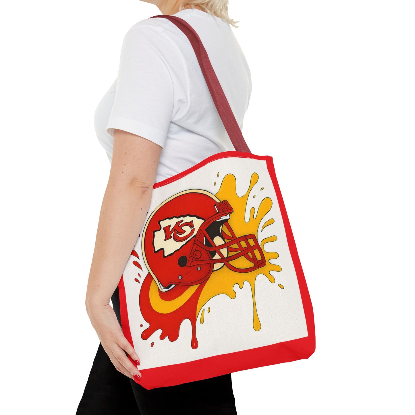 Kansas City Chiefs Tote Bag - Stylish Sports Gear, Football Fan Accessory, Game Day Bag, Personalized Gift, Travel Tote