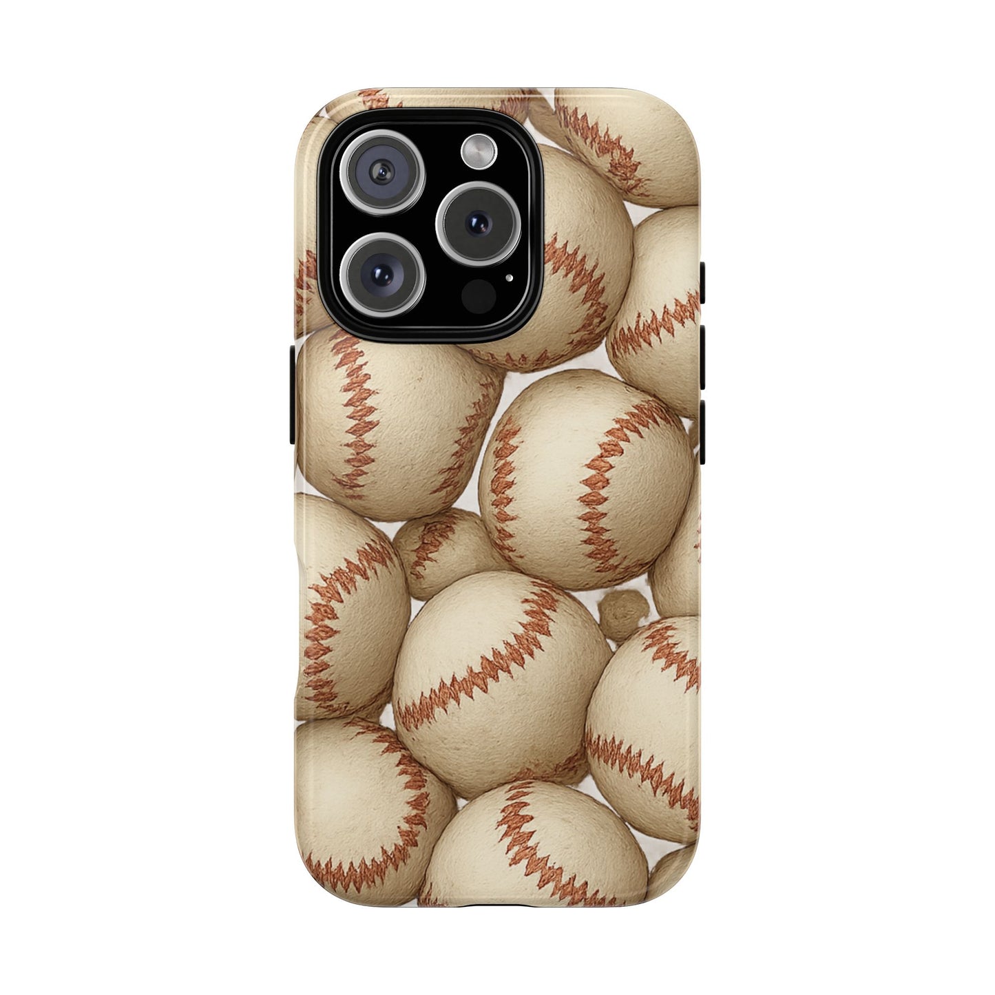 Baseball Phone Case, Tough Cases for Sports Fans, Custom iPhone Cover, Unique Gift for Baseball Lovers, Durable Protection