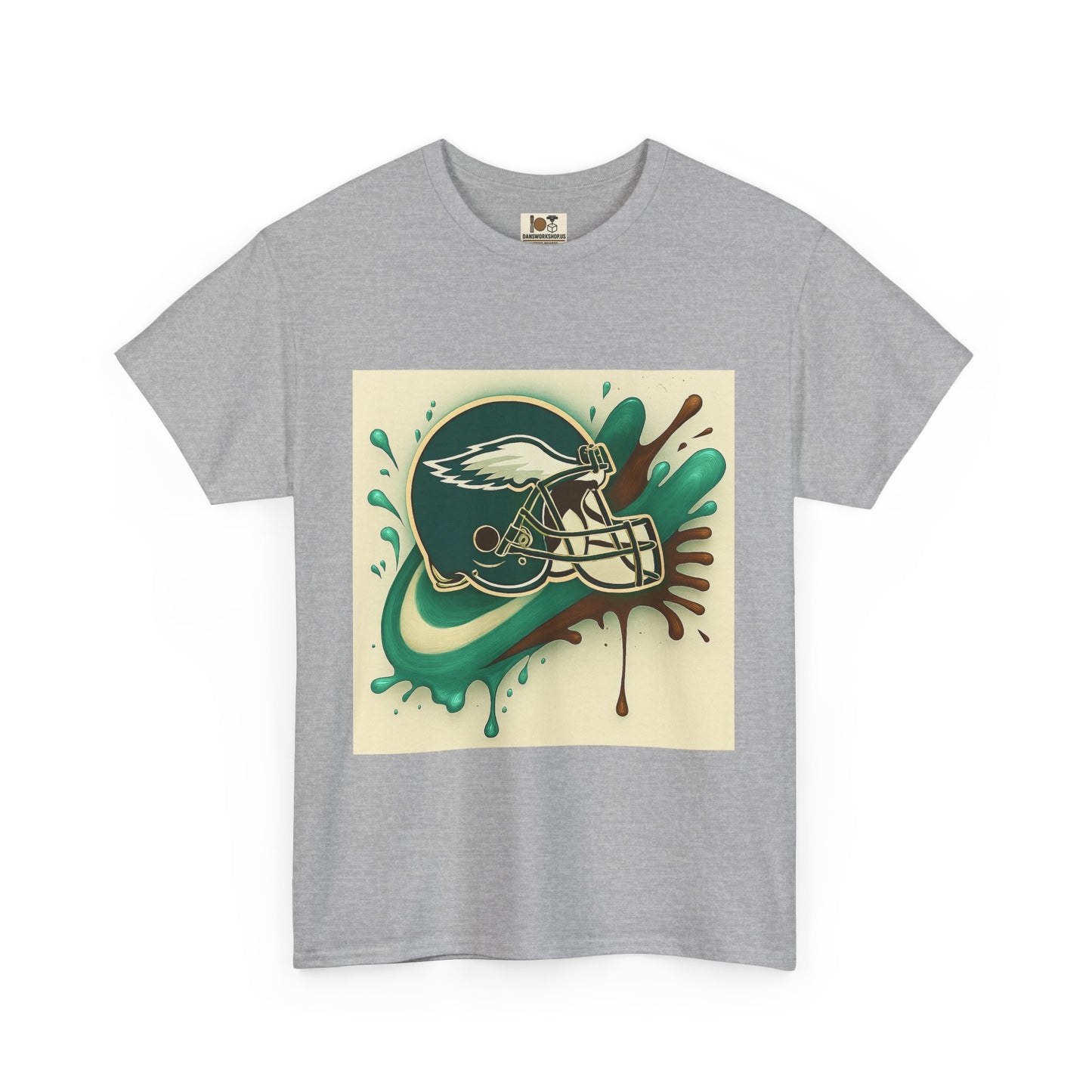 Eagles Fan Unisex Heavy Cotton Tee, Sports Shirt, Team Apparel, Game Day Outfit, Football Merchandise
