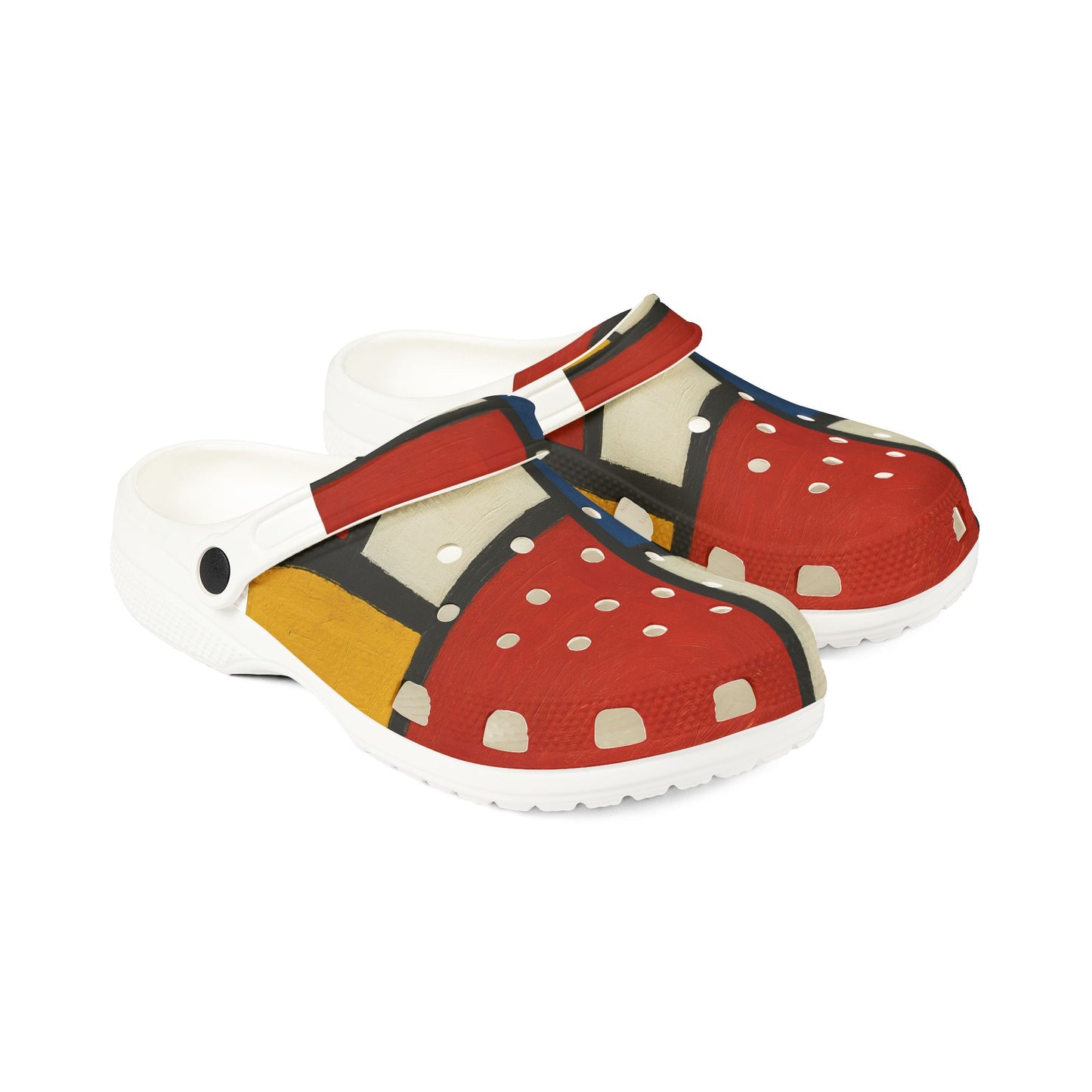 Colorful EVA Foam Clogs, Fun Slip-Ons, Art-Inspired Footwear, Comfortable Garden Shoes, Playful Everyday Wear, Unique Gift Idea