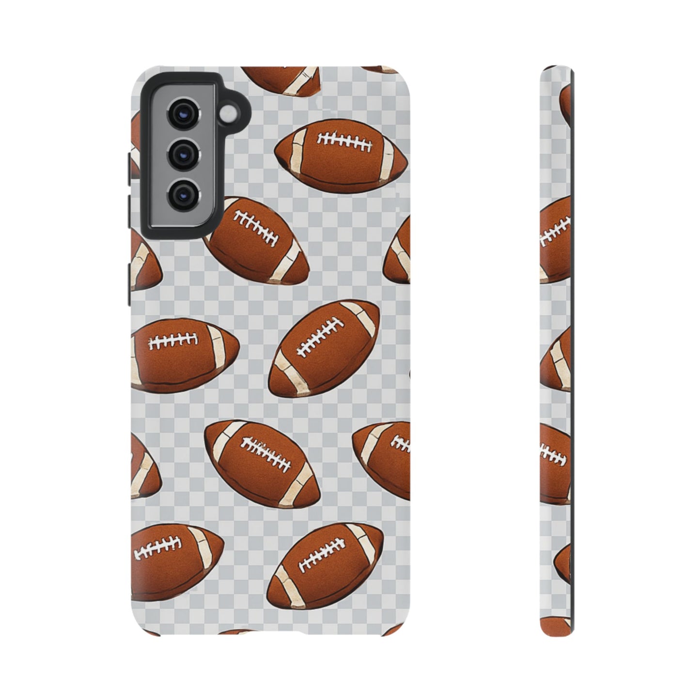 Football Phone Case, Tough Cases for Sports Fans, Unique Gift for Football Lovers, Protective Decor, Athletic Accessories