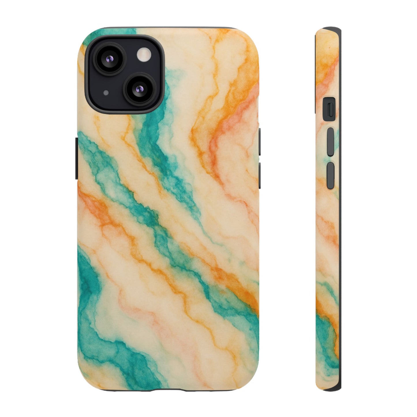 Stylish Phone Case - Tough Cases with Abstract Marble Design, Trendy Accessory, Gift for Her, Protective Case, Unique Phone Cover