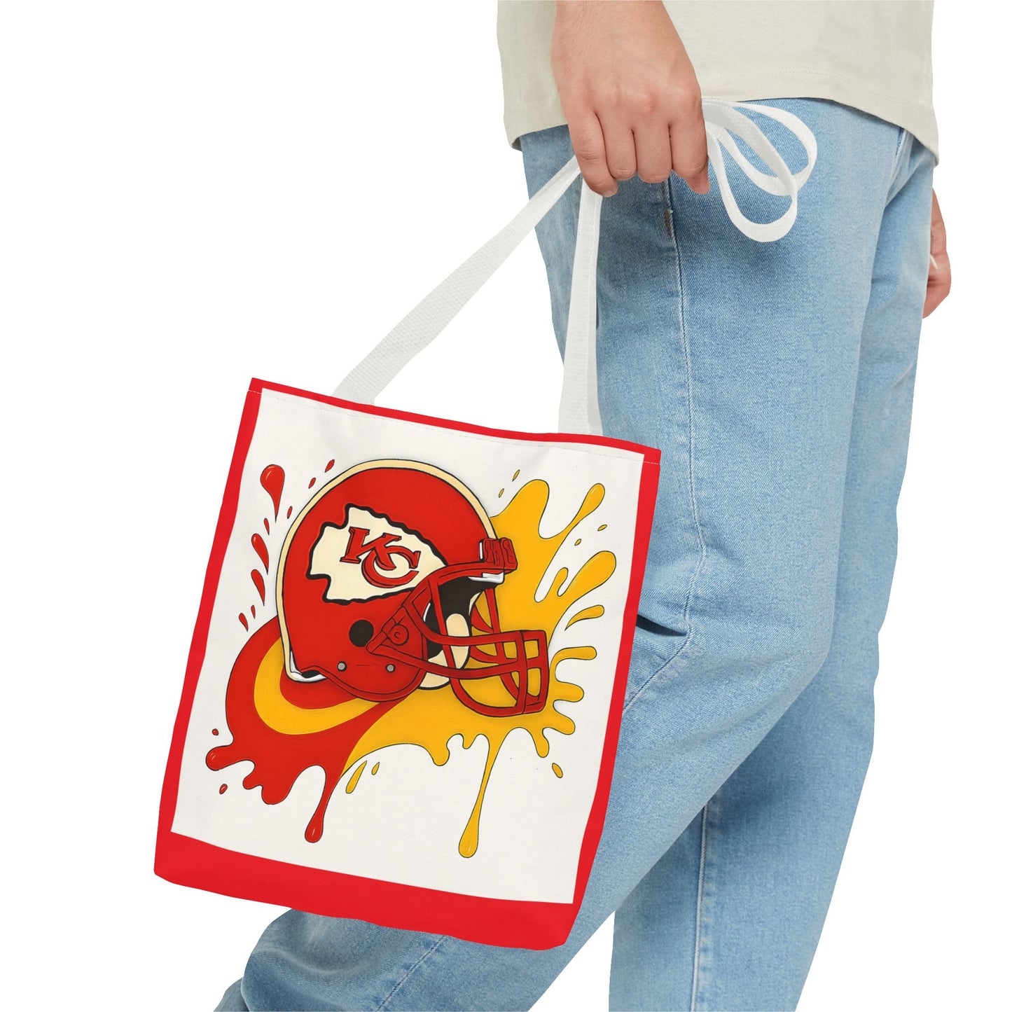 Kansas City Chiefs Tote Bag - Stylish Sports Gear, Football Fan Accessory, Game Day Bag, Personalized Gift, Travel Tote