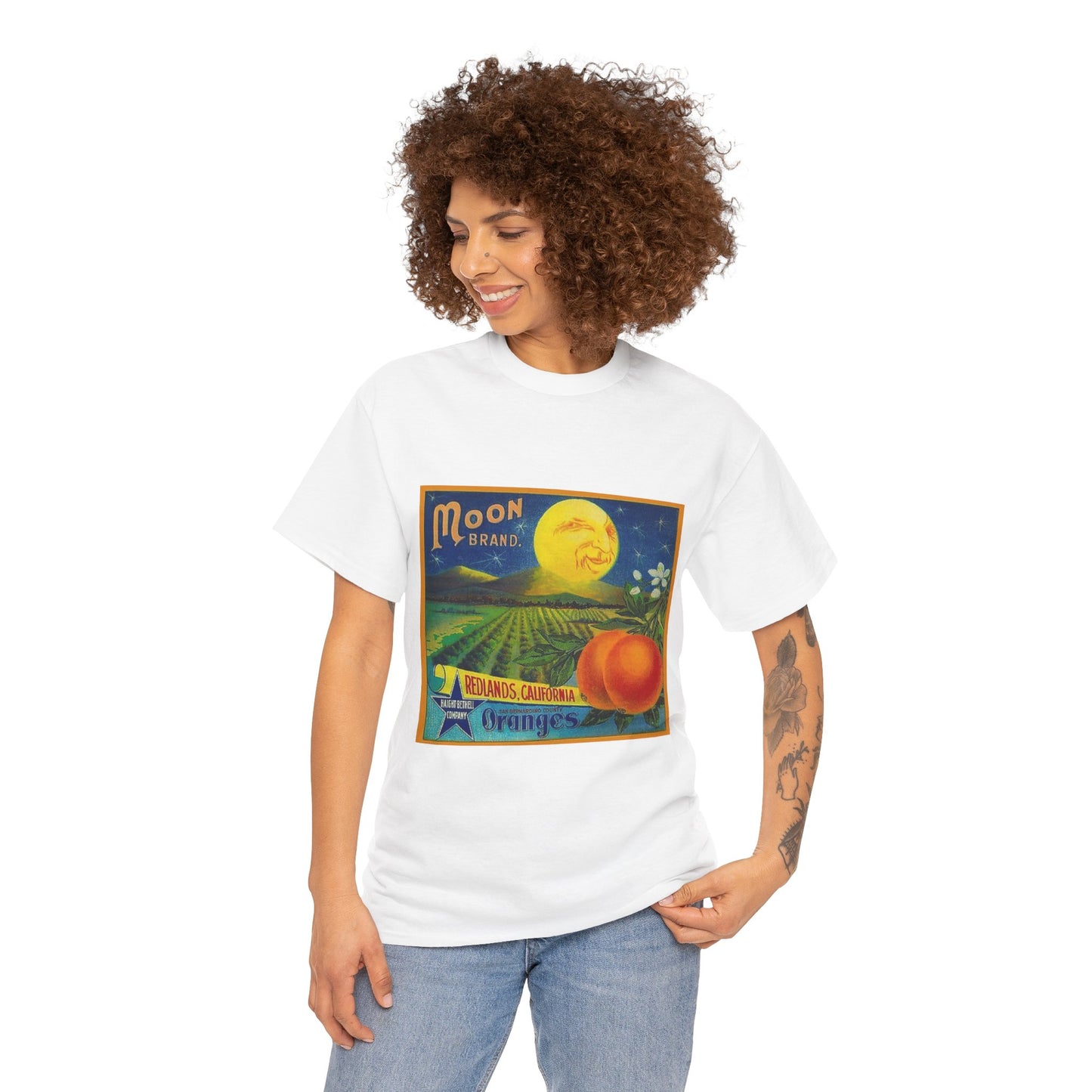 Vintage Inspired Unisex Heavy Cotton Tee, Retro Graphic Shirt, Casual Wear, Gift for Him/Her, Summer Vibes, Art Lovers Tee