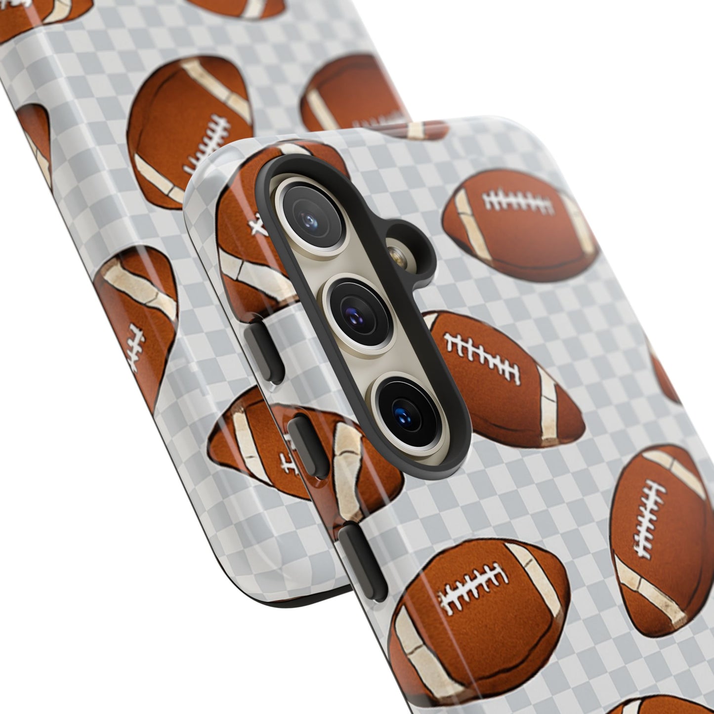 Football Phone Case, Tough Cases for Sports Fans, Unique Gift for Football Lovers, Protective Decor, Athletic Accessories