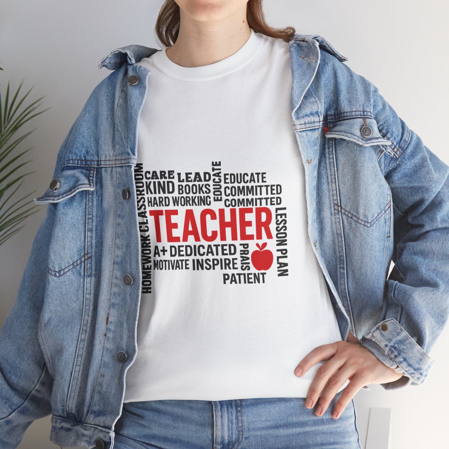 Teacher Appreciation Unisex Cotton Tee, Gift for Teachers, Back to School Shirt, Educator Wear, Classroom Humor T-Shirt
