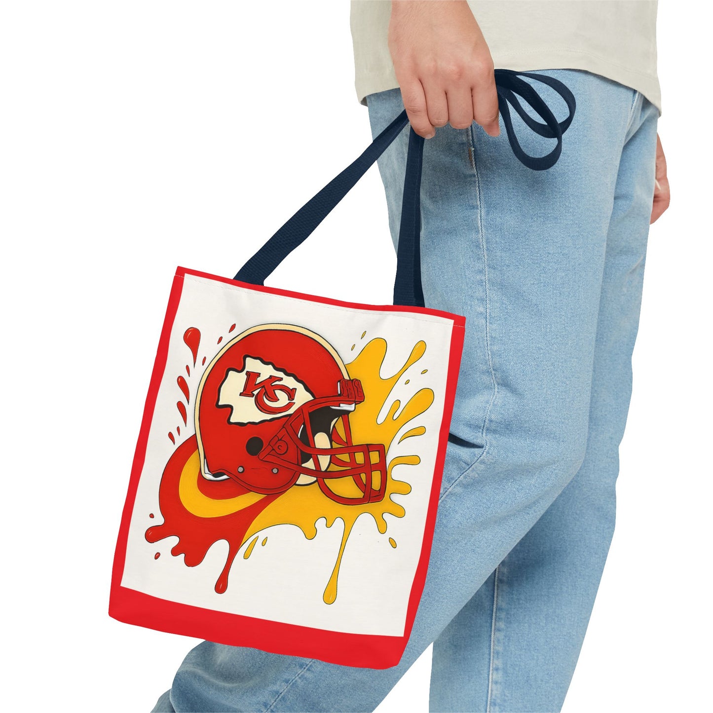 Kansas City Chiefs Tote Bag - Stylish Sports Gear, Football Fan Accessory, Game Day Bag, Personalized Gift, Travel Tote