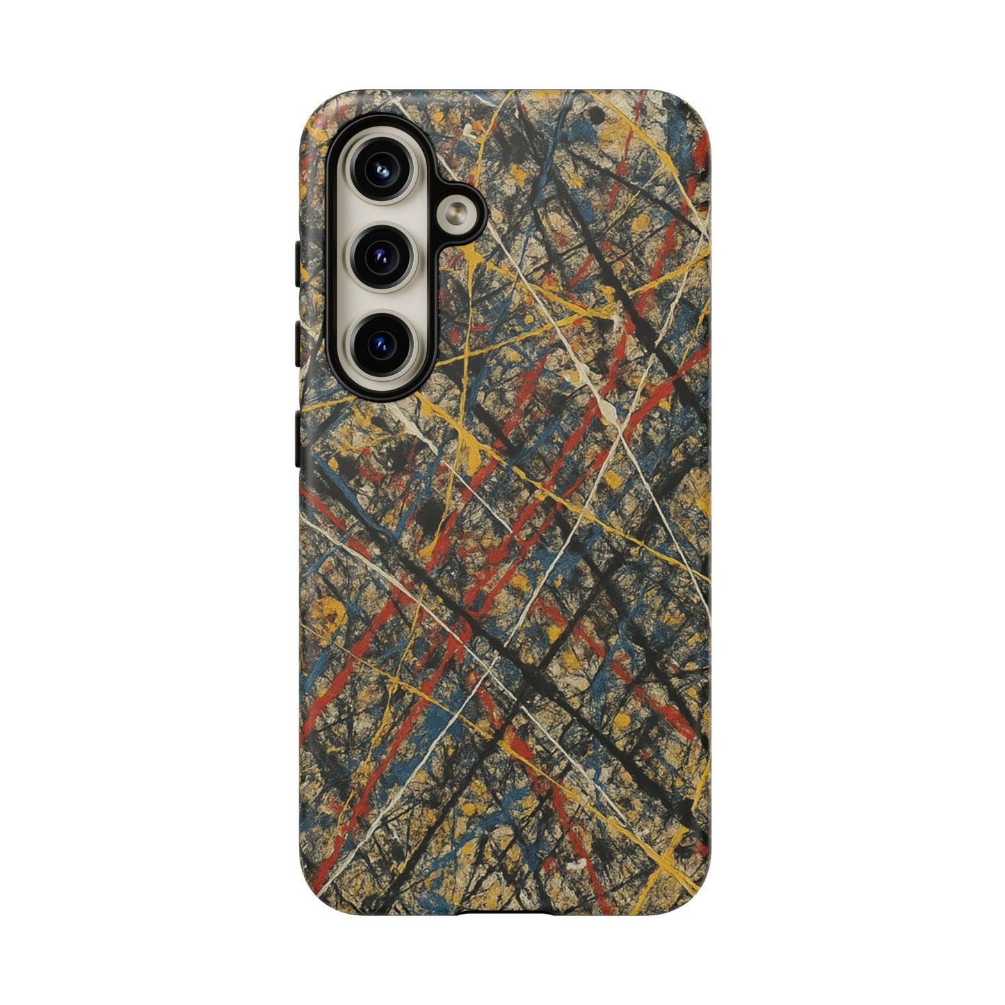 Tough Cases Phone Case - Bold Abstract Design, Stylish Mobile Cover, Unique Gift for Him/Her, Durable Accessory, Trendy Protection