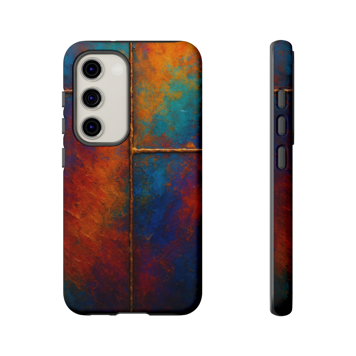 Vibrant Phone Case, Colorful Tough Case Cover, Artistic Phone Protector, Unique Smartphone Accessories, Gift for Tech Lovers