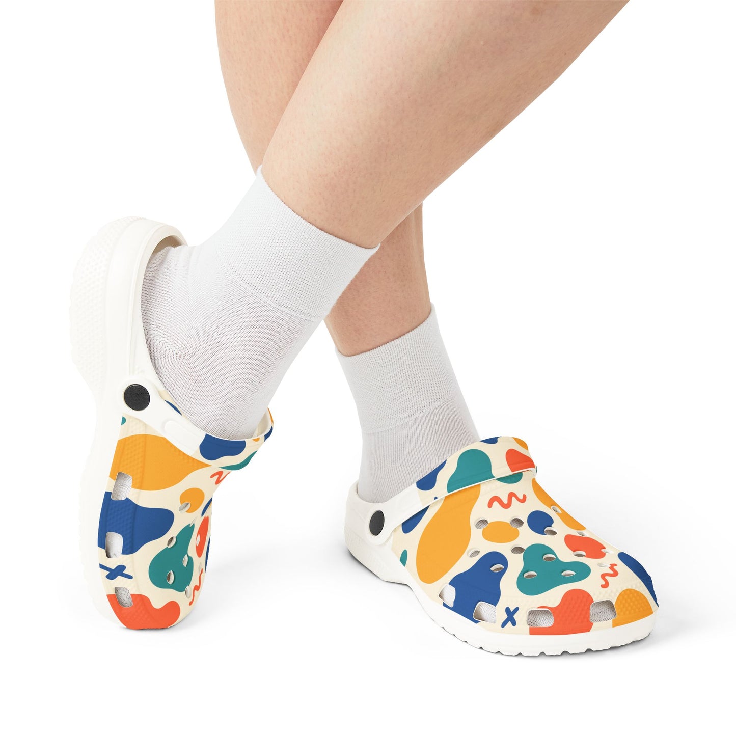 Colorful EVA Foam Clogs - Fun Slip-On Shoes for Summer, Comfortable Garden Footwear, Perfect for Kids and Adults