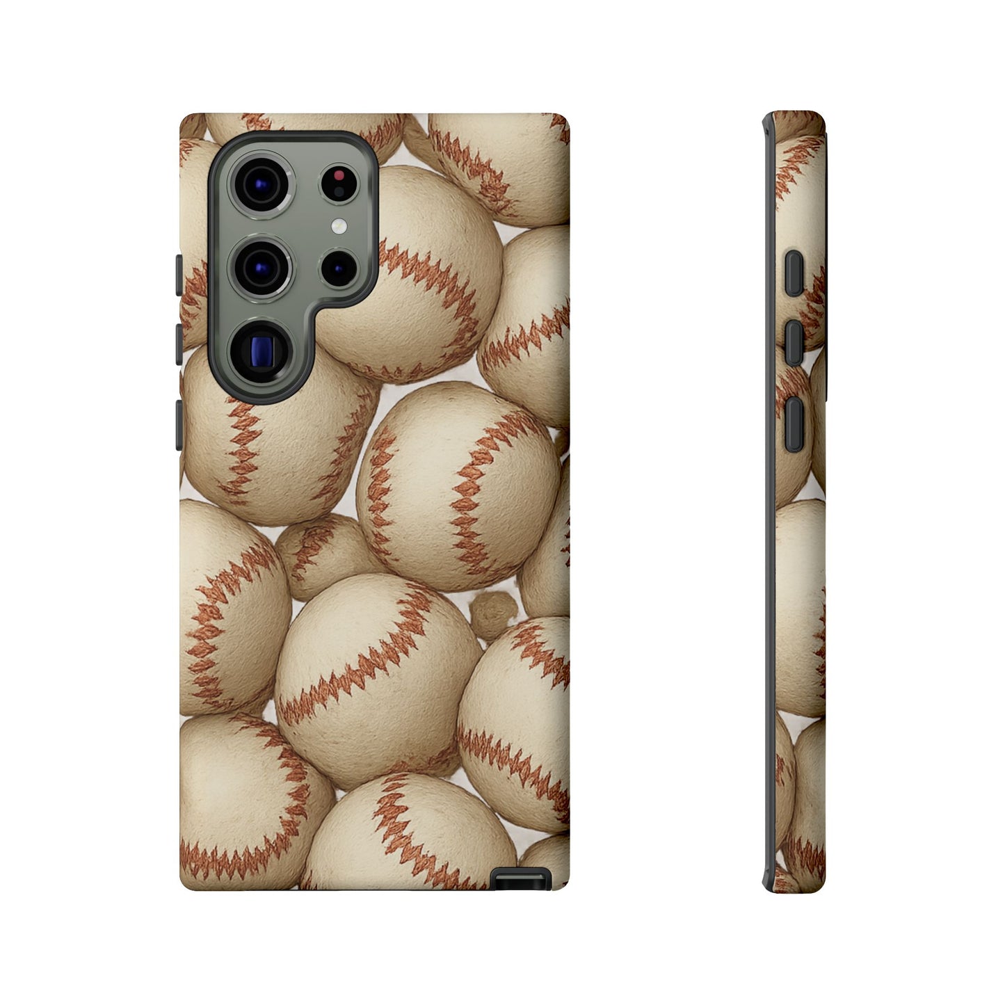 Baseball Phone Case, Tough Cases for Sports Fans, Custom iPhone Cover, Unique Gift for Baseball Lovers, Durable Protection