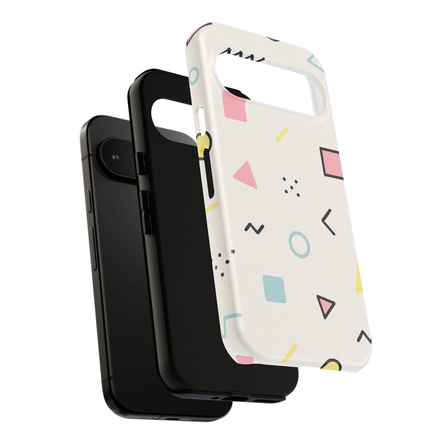 Geometric Phone Case - Stylish Tough Cases for Trendsetters, Unique Phone Covers, Modern Accessories, Gift Ideas for Her