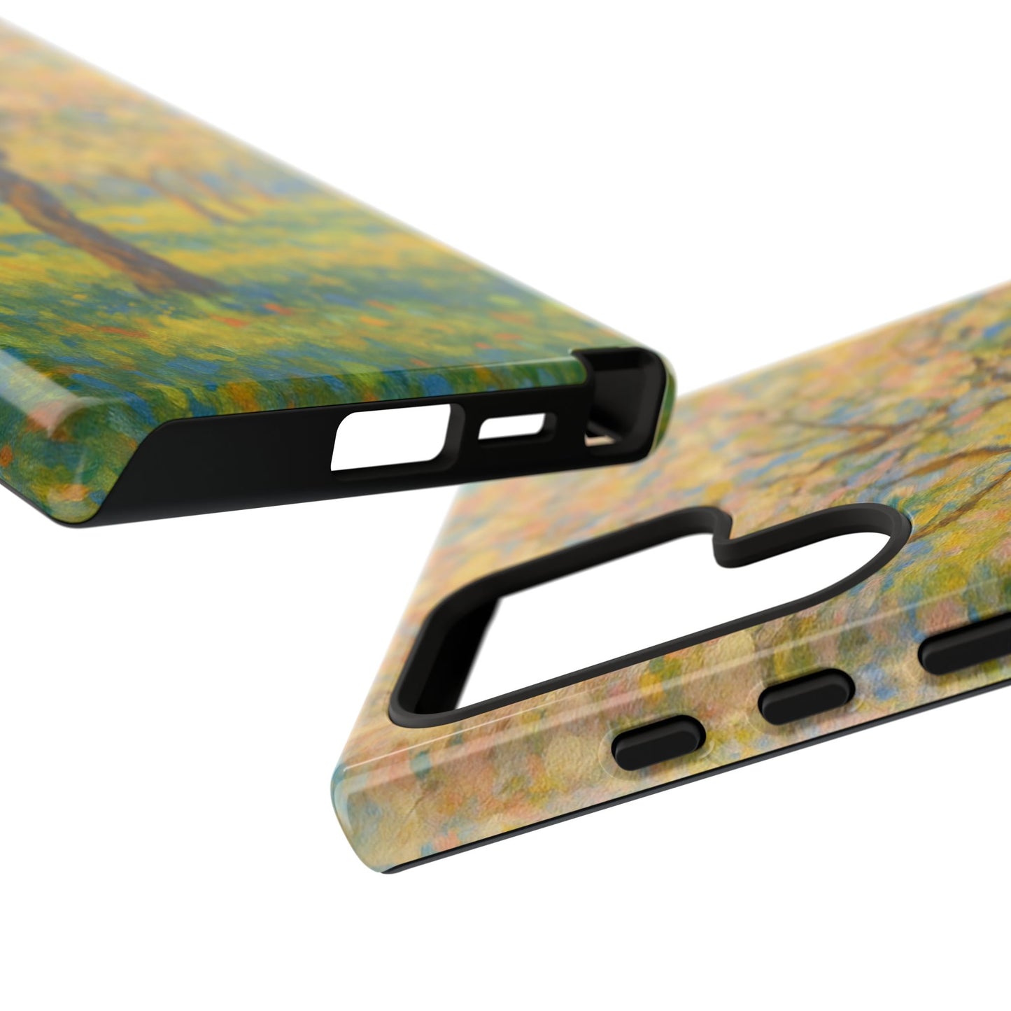 Artistic Phone Case, Tough Phone Case, Flower Tree Case, Spring Decor, Unique Phone Cover, Nature Lover Gift