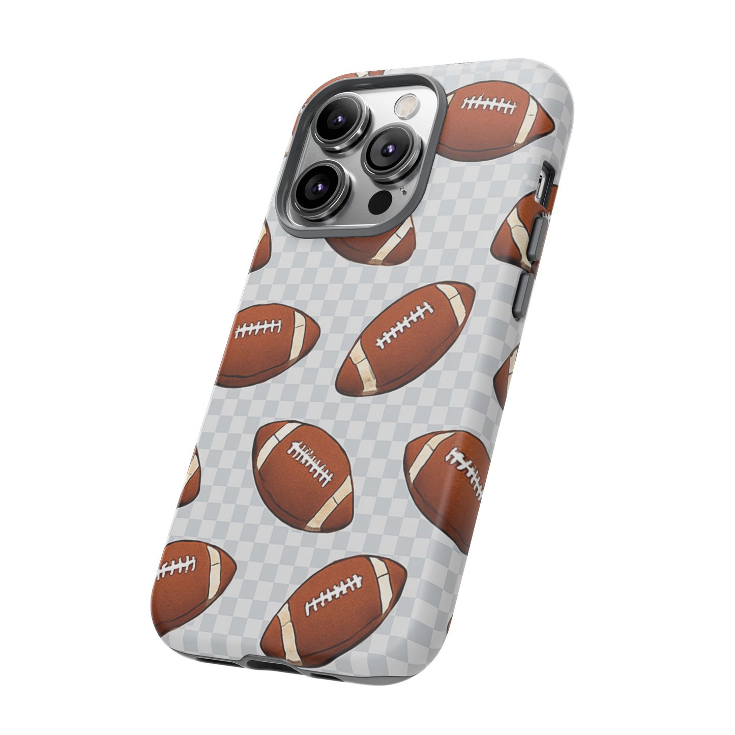 Football Phone Case, Tough Cases for Sports Fans, Unique Gift for Football Lovers, Protective Decor, Athletic Accessories