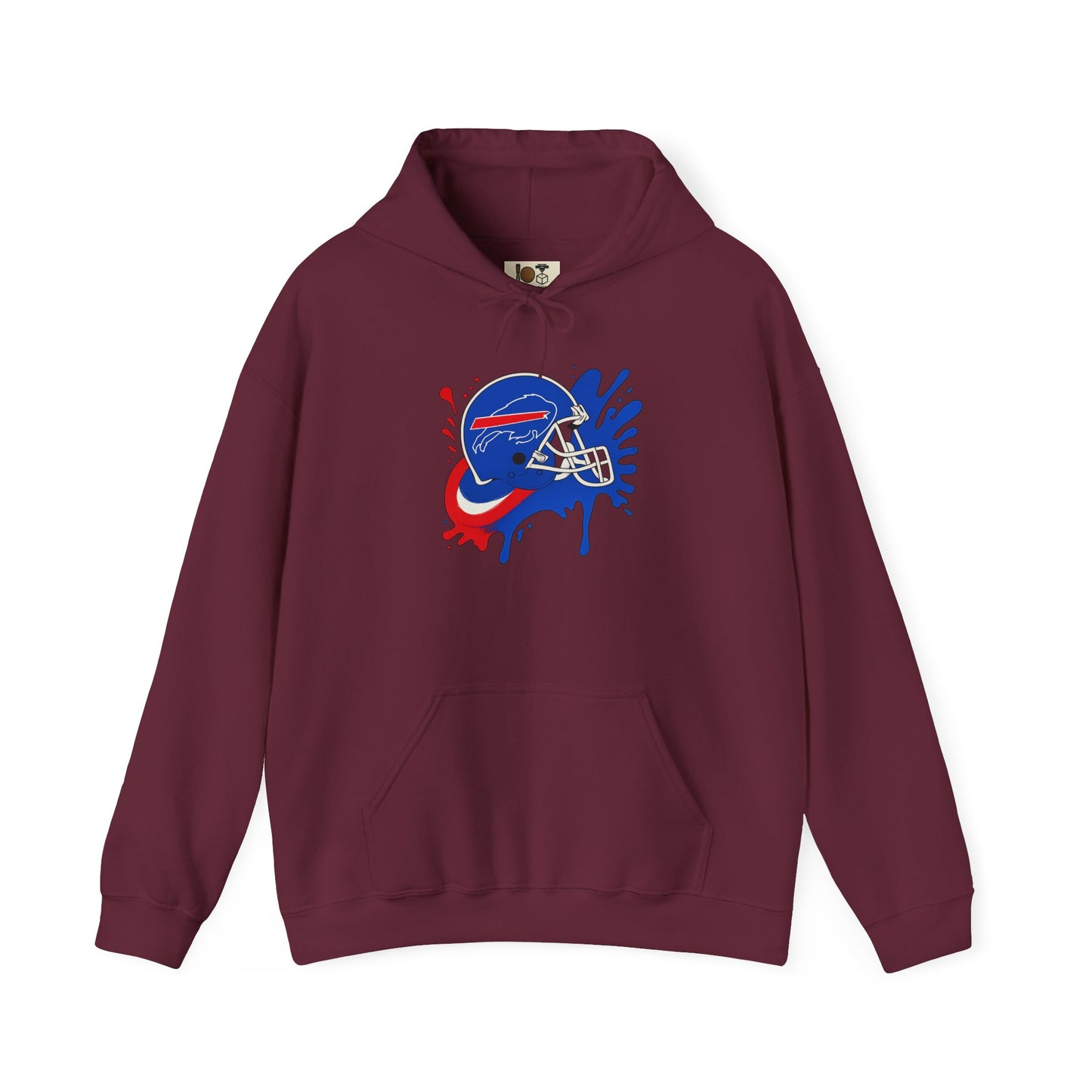 Buffalo Bills Hooded Sweatshirt, Unisex Sport Hoodie, Super Bowl Gift, Game Day Apparel, Football Fan Gear, Cozy Layering Piece