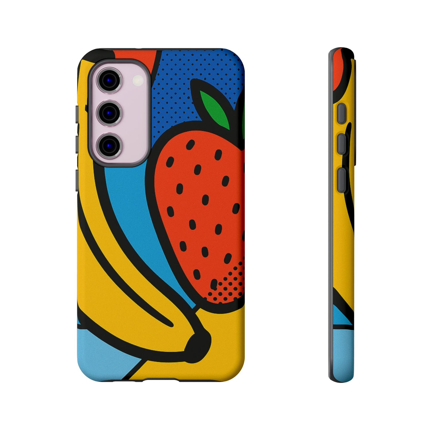 Colorful Fruit Phone Case - Tough Cases - Fun, Vibrant, Unique, Gifts for Friends, Summer Accessories, Trendy Phone Protector