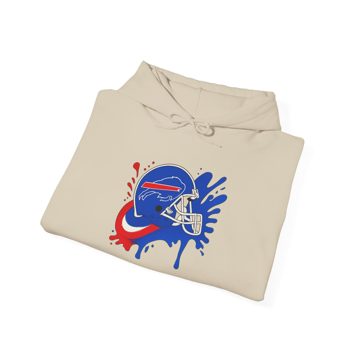 Buffalo Bills Hooded Sweatshirt, Unisex Sport Hoodie, Super Bowl Gift, Game Day Apparel, Football Fan Gear, Cozy Layering Piece