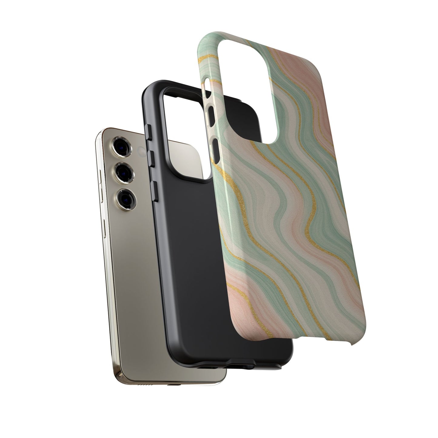 Stylish Phone Case with Abstract Design, Tough Cases for Trendy Protection, Unique Phone Accessories, Gift for Her, Modern Tech Style