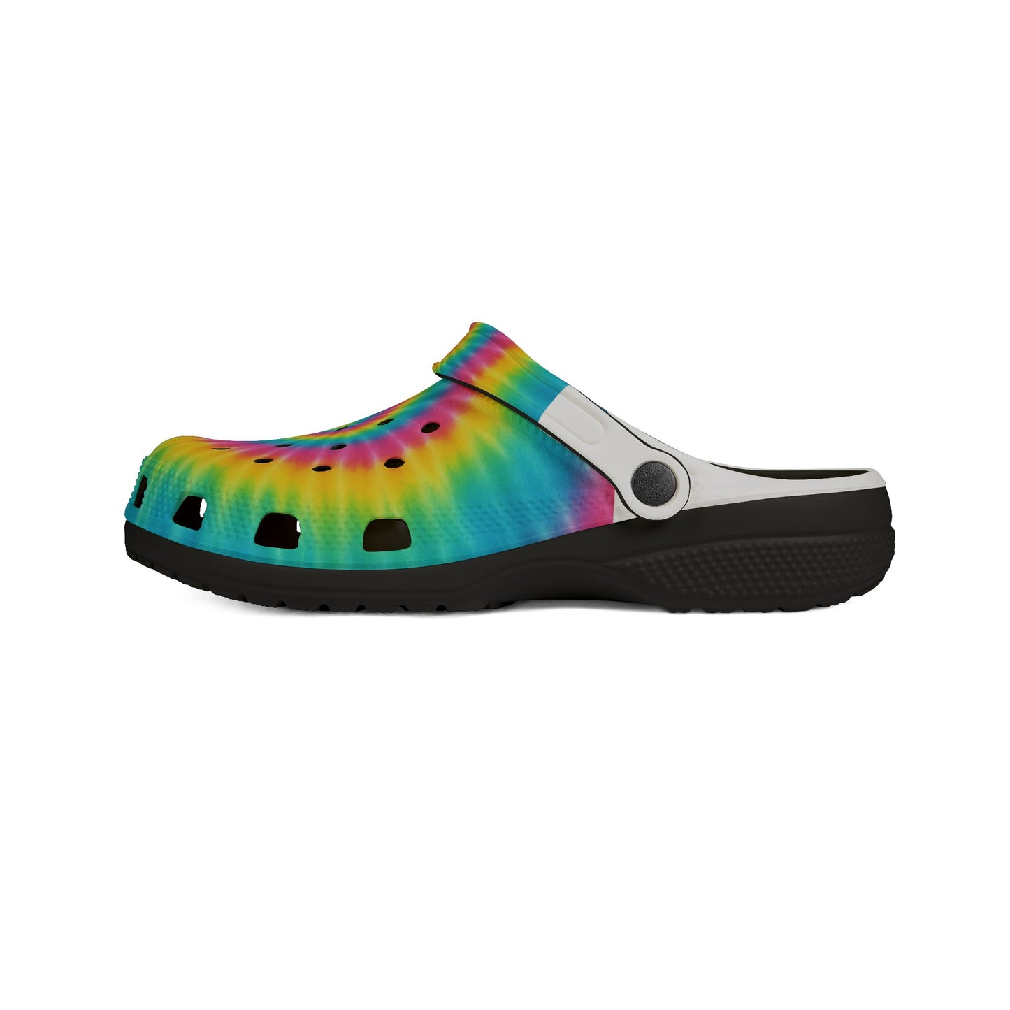 Tie-Dye EVA Foam Clogs - Fun, Stylish, Comfortable Casual Footwear for Summer Adventures, Festivals, Beach, Gardening, Daily Wear