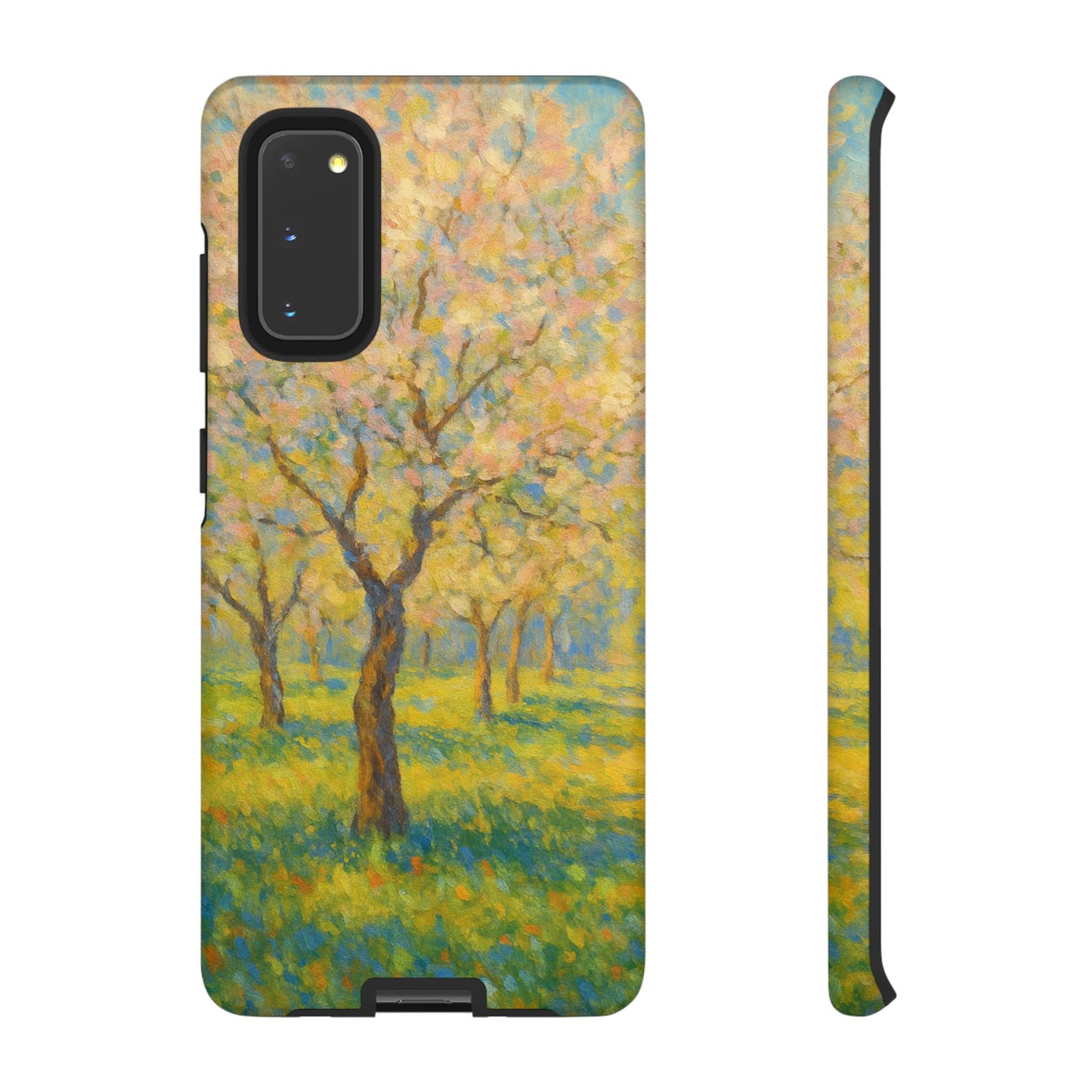 Artistic Phone Case, Tough Phone Case, Flower Tree Case, Spring Decor, Unique Phone Cover, Nature Lover Gift