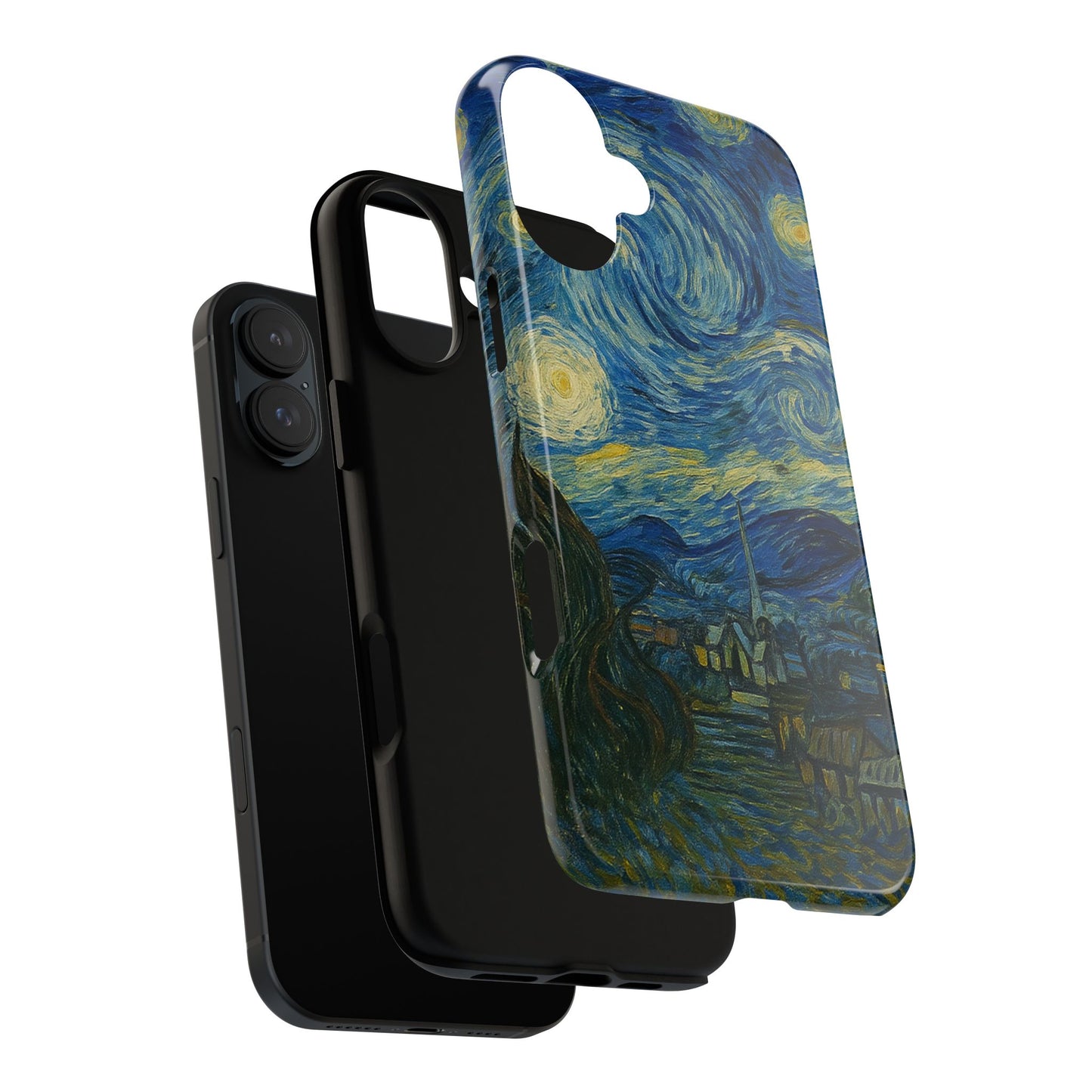 Starry Night Phone Case, Artistic Cell Phone Cover, Gift for Art Lovers, Unique Phone Accessory, Birthday Gift for Him/Her, Tough Cases