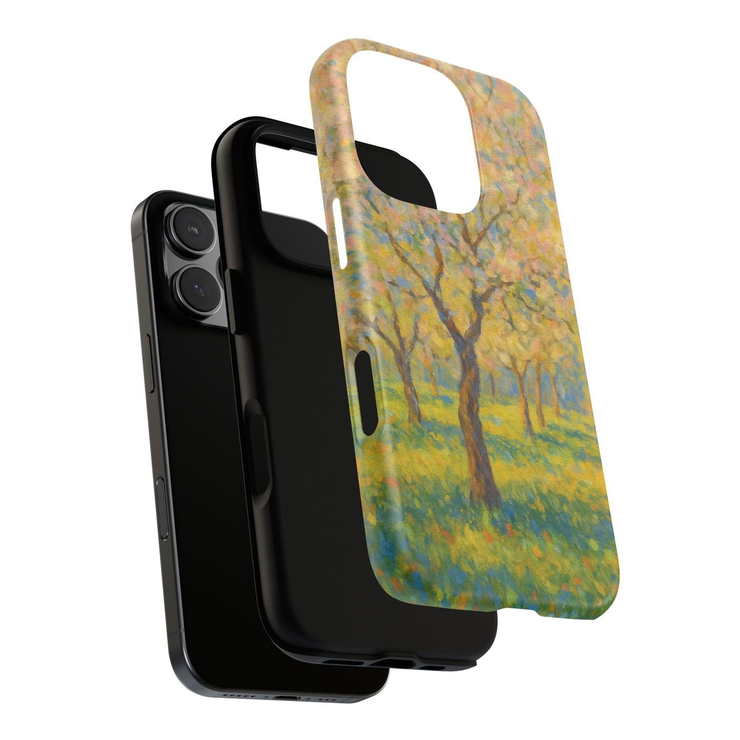 Artistic Phone Case, Tough Phone Case, Flower Tree Case, Spring Decor, Unique Phone Cover, Nature Lover Gift
