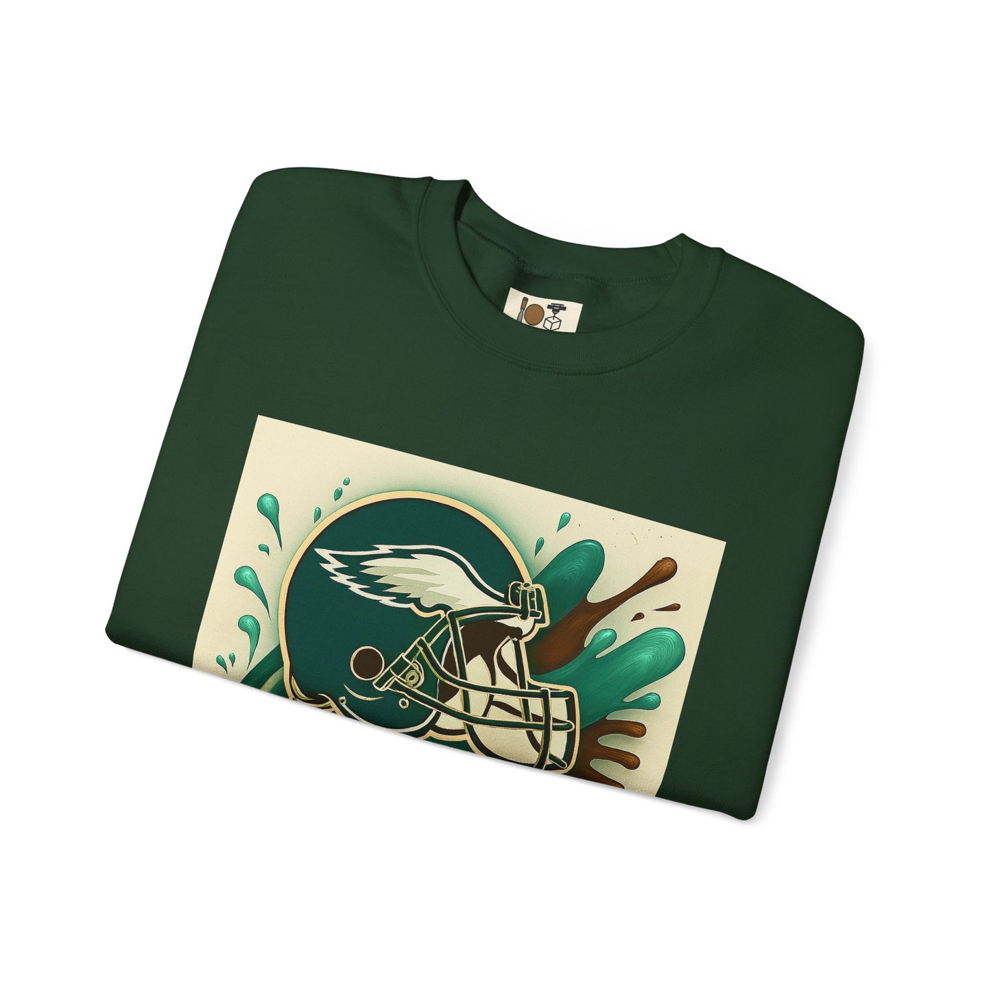 Eagles Inspired Sweatshirt, Unisex Crewneck, Cozy Sports Apparel, Game Day Outfit, Gift for Football Fans