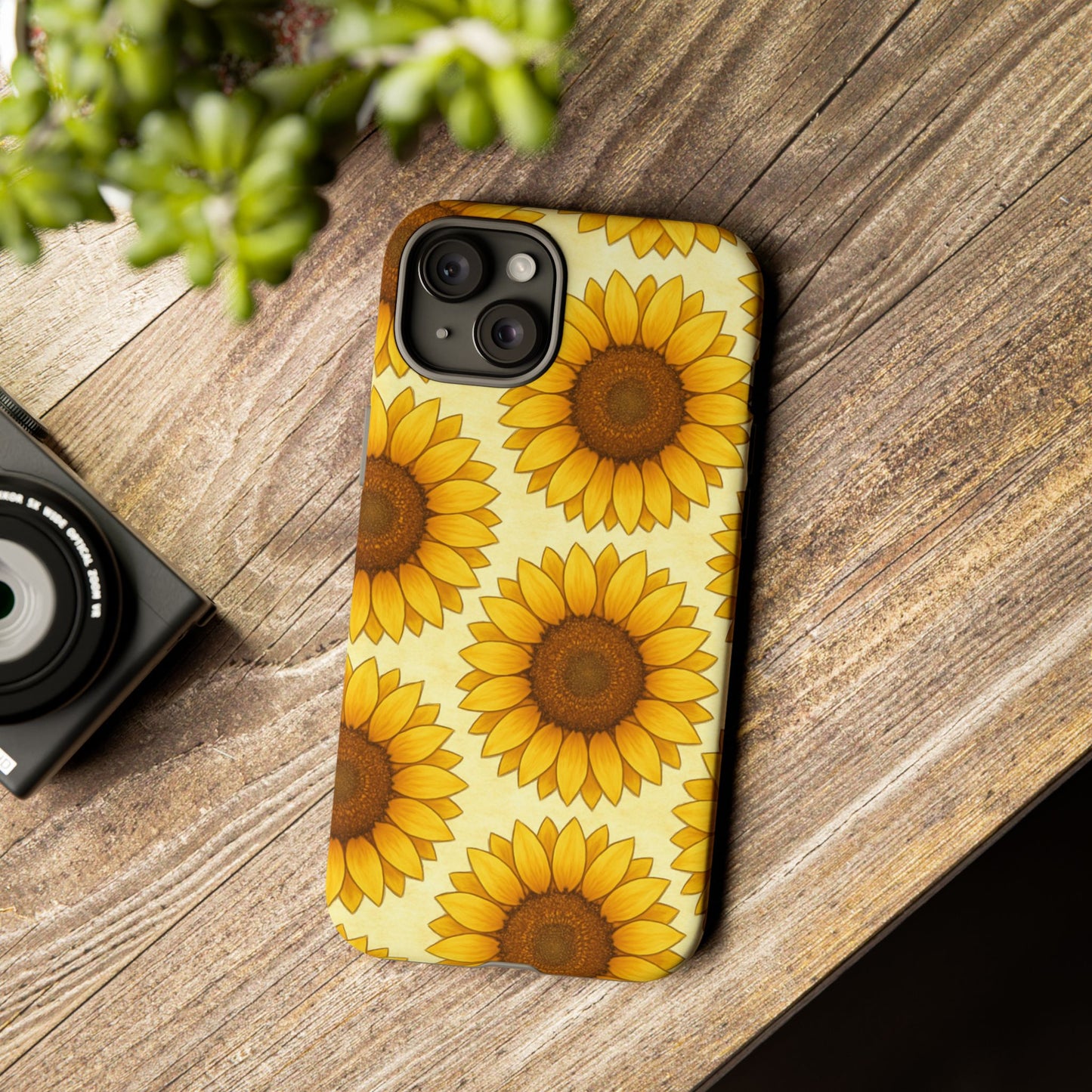 Sunflower Phone Cases - Tough Cases for Nature Lovers, Gift for Friends, Floral Design, Protective Case, Sunflower Decor