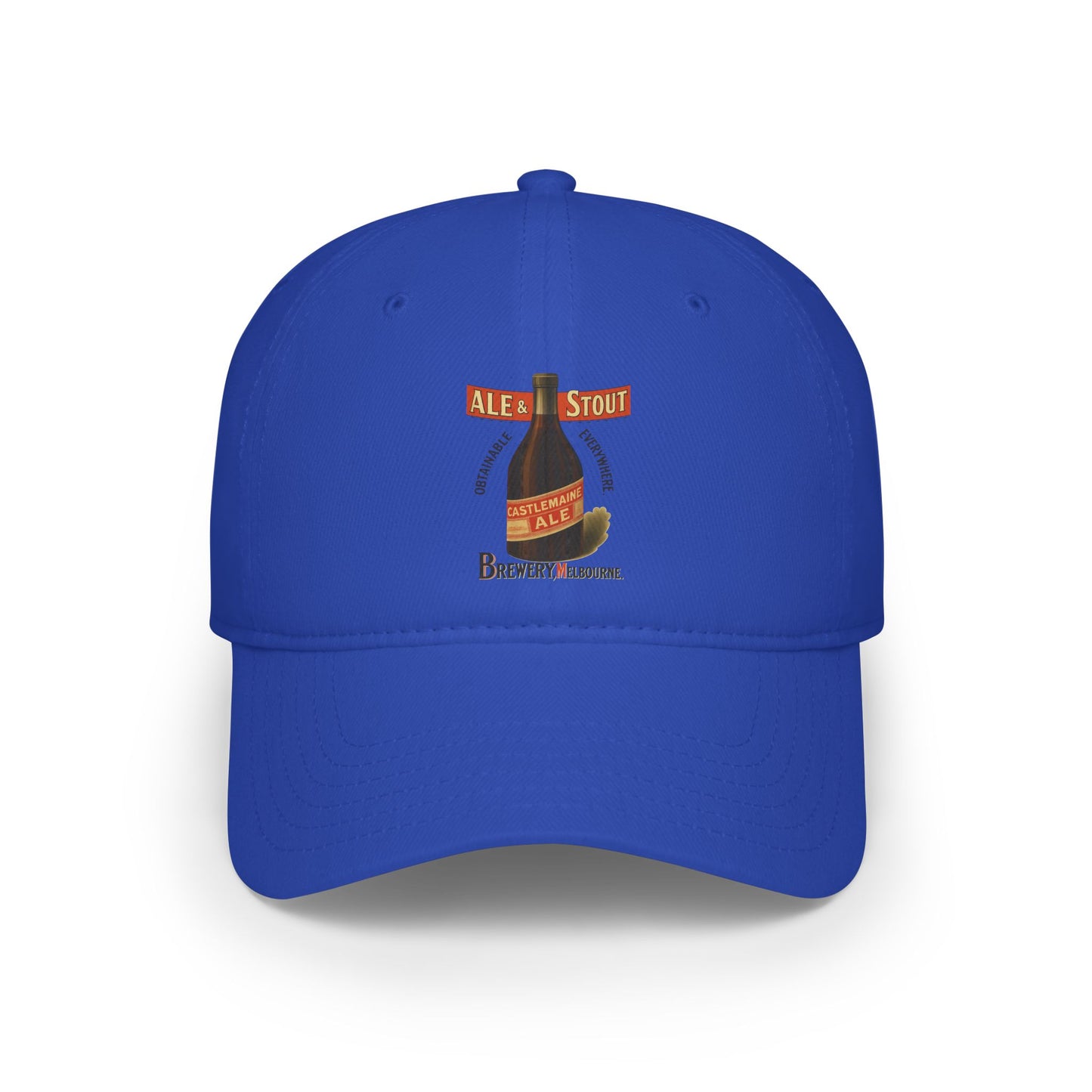 Beer Lover's Low Profile Baseball Cap, Stout Cap, Brewery Gift, Casual Headwear, Summer Hat, Craft Beer Merch
