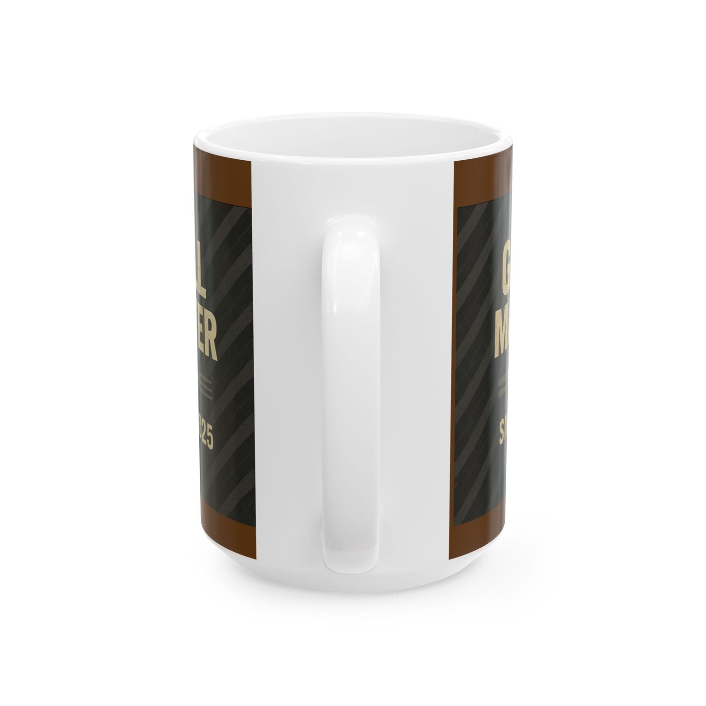 Grill Master Ceramic Mug - Perfect Gift for BBQ Lovers, Coffee Enthusiasts, Father's Day, Home Decor, Kitchen Essentials