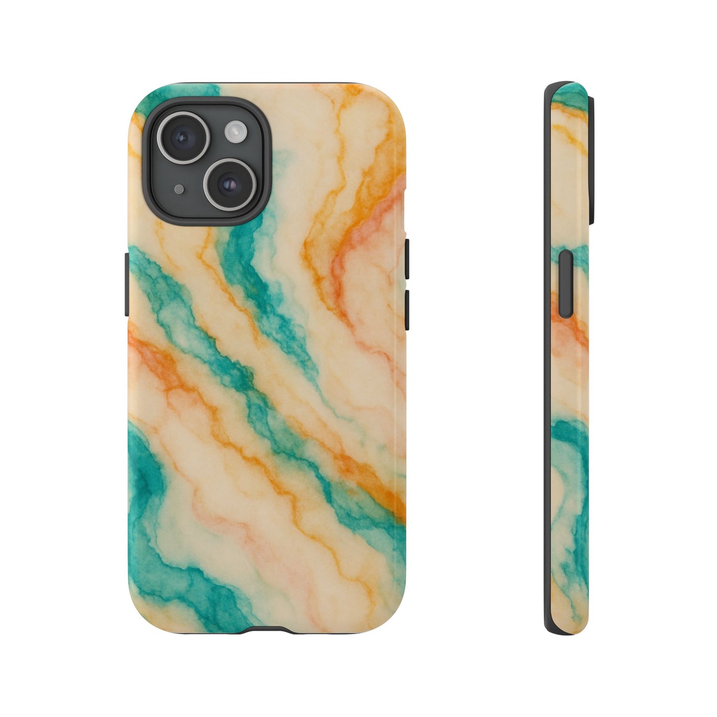 Stylish Phone Case - Tough Cases with Abstract Marble Design, Trendy Accessory, Gift for Her, Protective Case, Unique Phone Cover