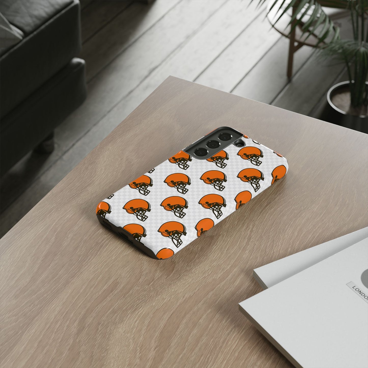 Cleveland Football Phone Case, Tough Cases for NFL Fans, Sporty Mobile Cover, Gifts for Football Lovers, Unique Team Merchandise