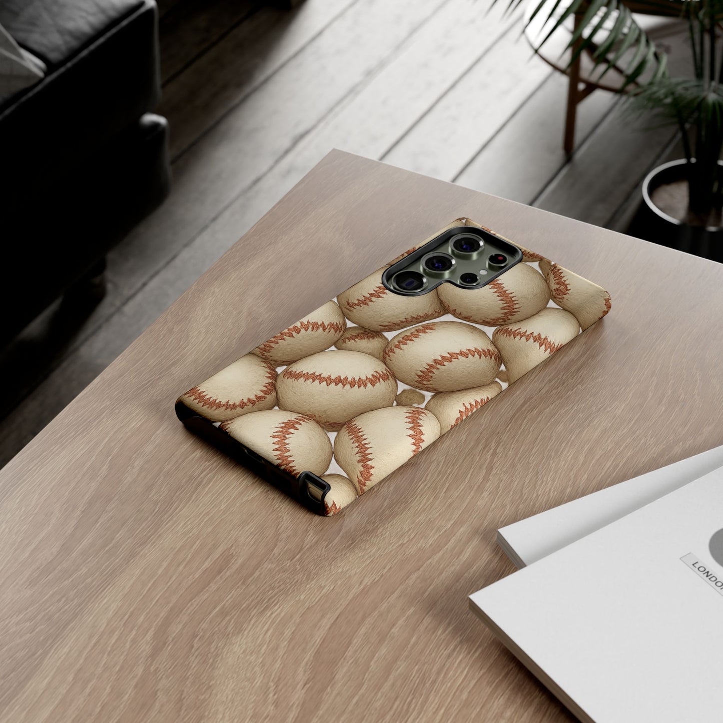 Baseball Phone Case, Tough Cases for Sports Fans, Custom iPhone Cover, Unique Gift for Baseball Lovers, Durable Protection