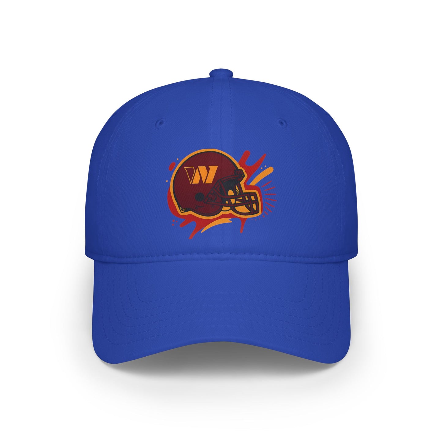 Vibrant Football Cap, Sports Hat for Game Day, Casual Wear, Team Spirit Merchandise, Perfect Gift for Fans