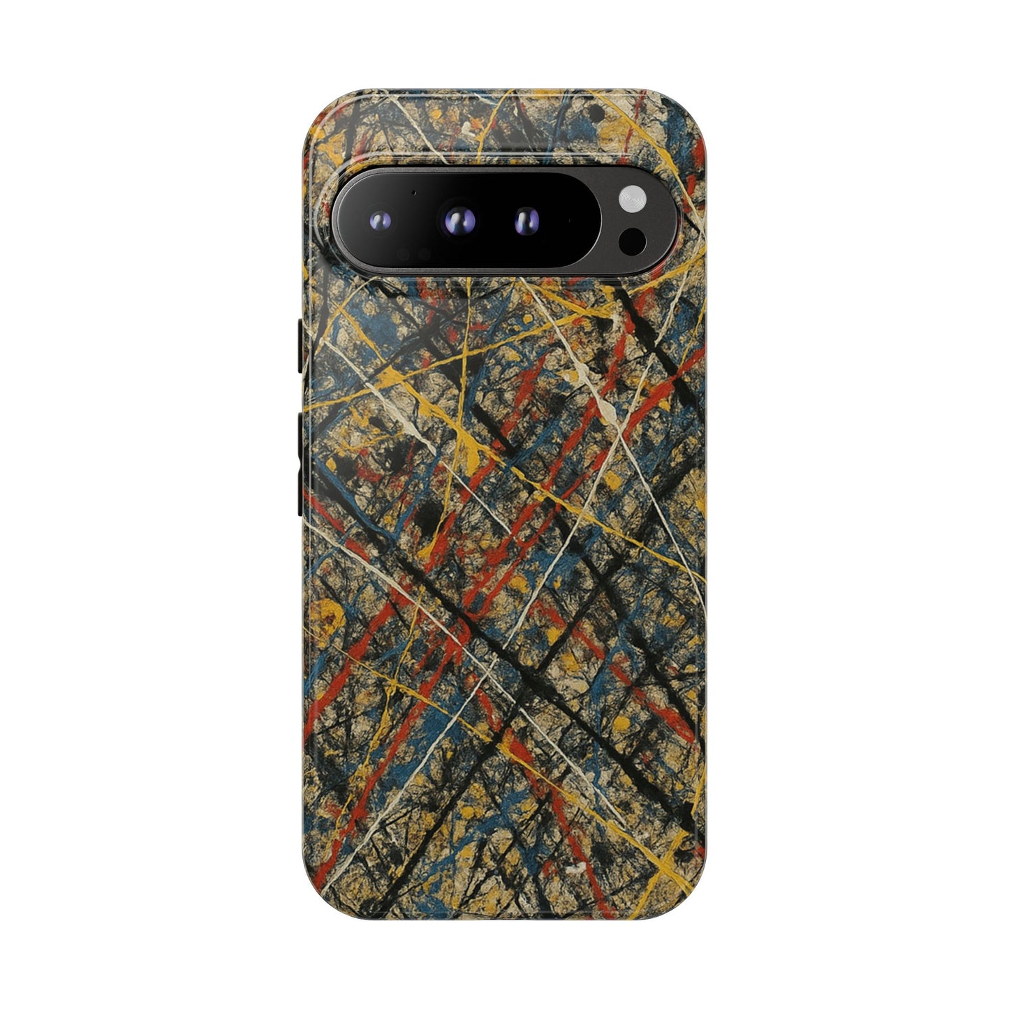 Tough Cases Phone Case - Bold Abstract Design, Stylish Mobile Cover, Unique Gift for Him/Her, Durable Accessory, Trendy Protection