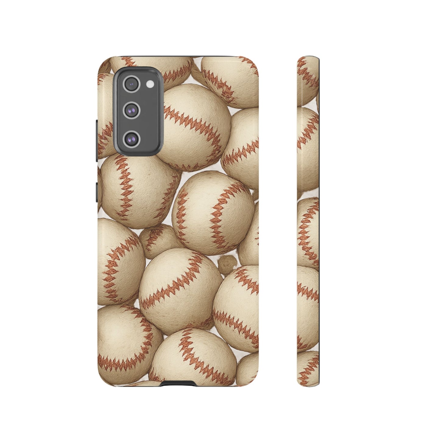Baseball Phone Case, Tough Cases for Sports Fans, Custom iPhone Cover, Unique Gift for Baseball Lovers, Durable Protection