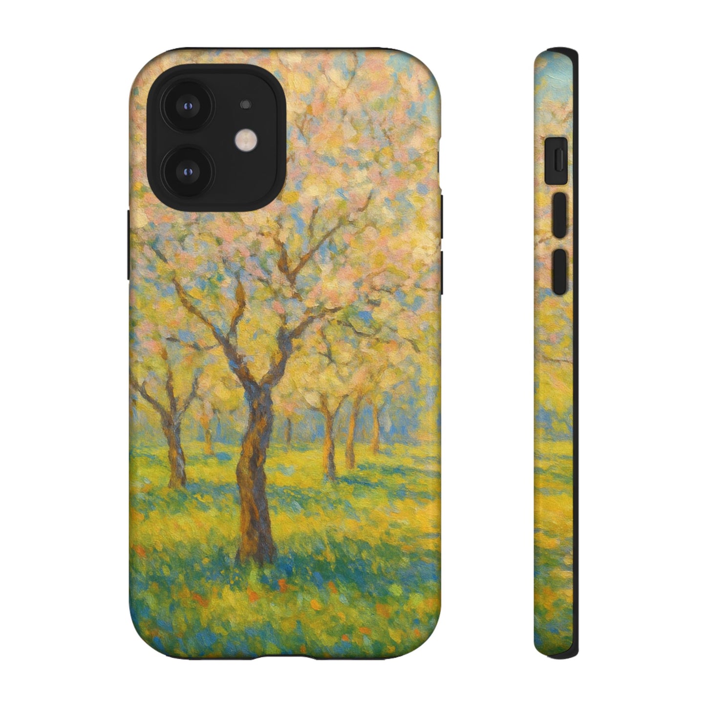 Artistic Phone Case, Tough Phone Case, Flower Tree Case, Spring Decor, Unique Phone Cover, Nature Lover Gift