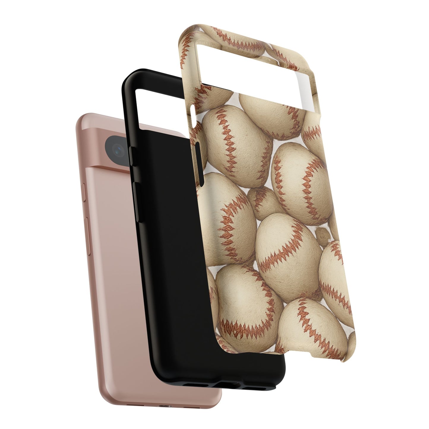 Baseball Phone Case, Tough Cases for Sports Fans, Custom iPhone Cover, Unique Gift for Baseball Lovers, Durable Protection