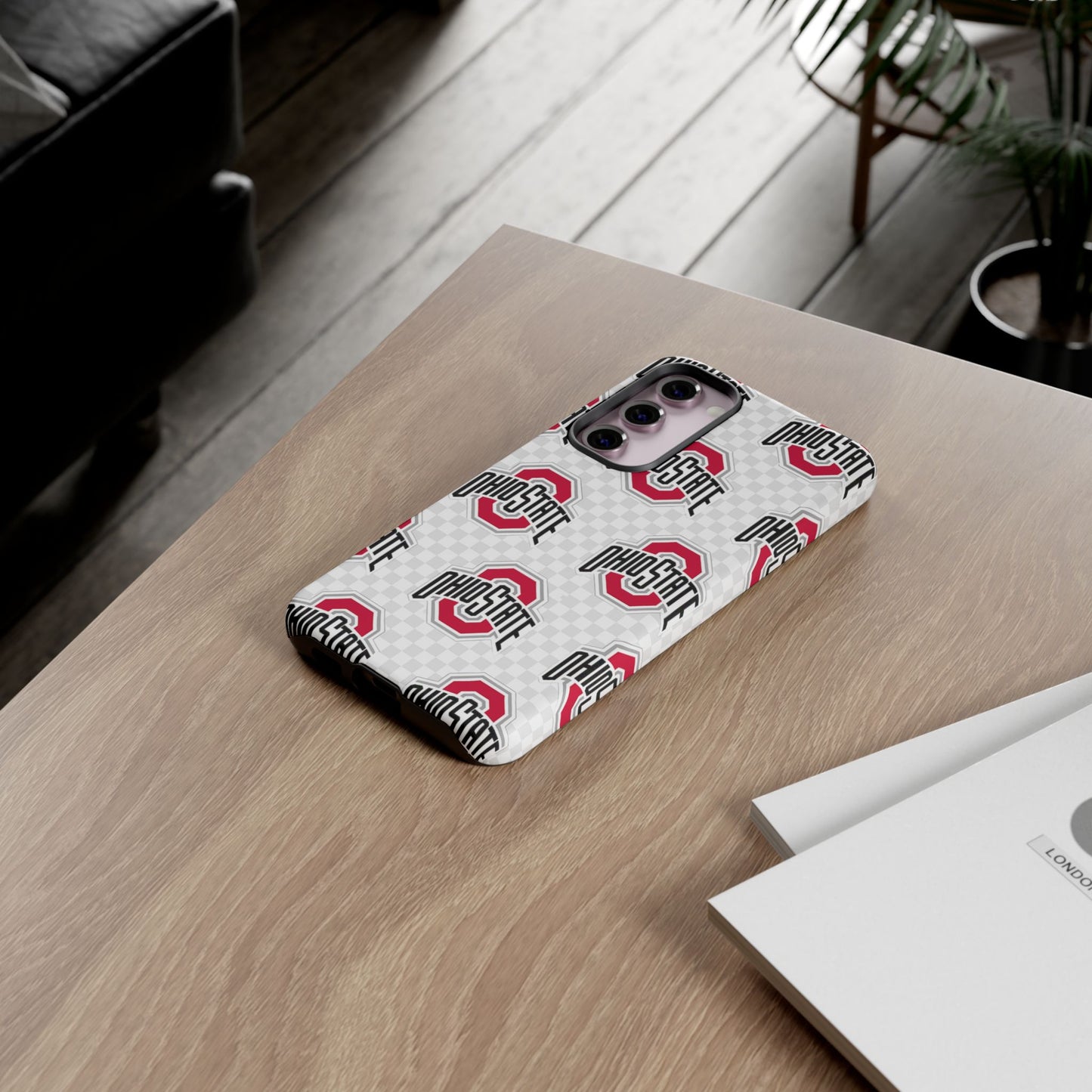 Ohio State Tough Phone Case - Stylish, Durable Protection for Buckeye Fans, Sports Lover's Gift, College Student Essentials
