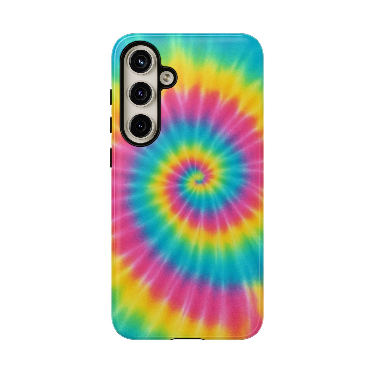 Colorful Tie-Dye Phone Case, Vibrant Phone Cover, Boho Style Accessory, Gift for Teens, Trendy Phone Accessories
